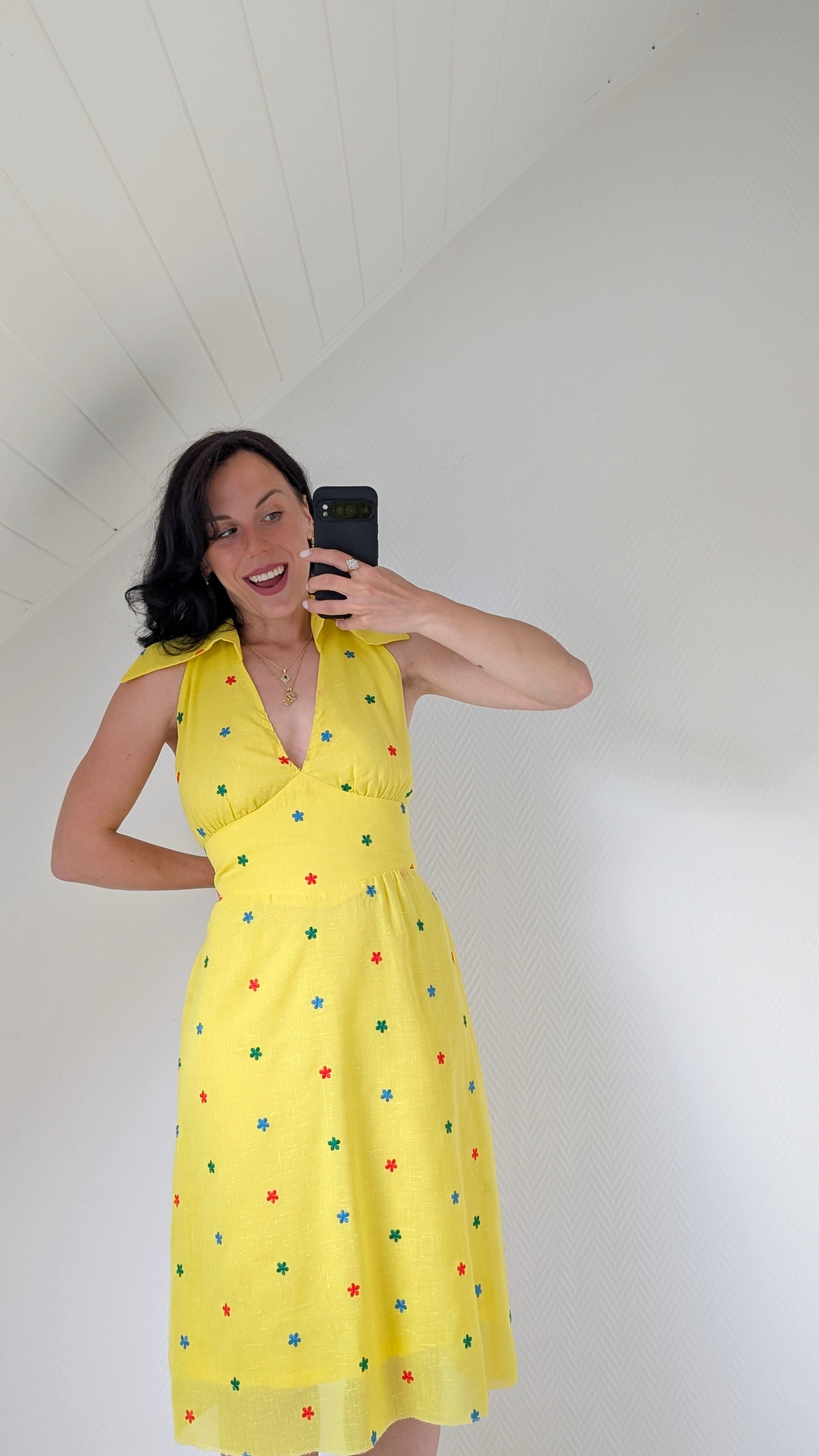 Robe 1970 coton T38-40