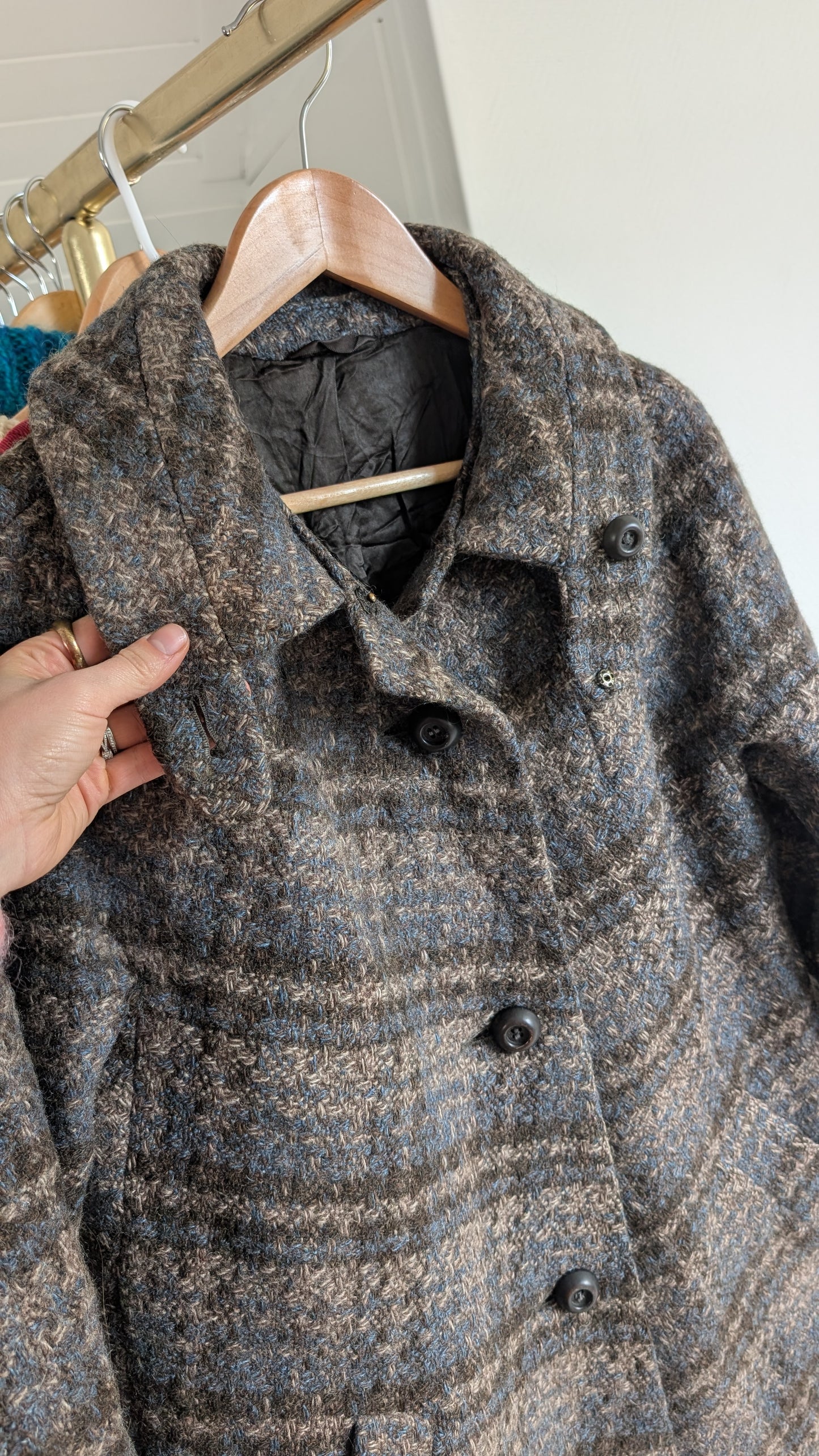 Manteau 1960 laine T36-38