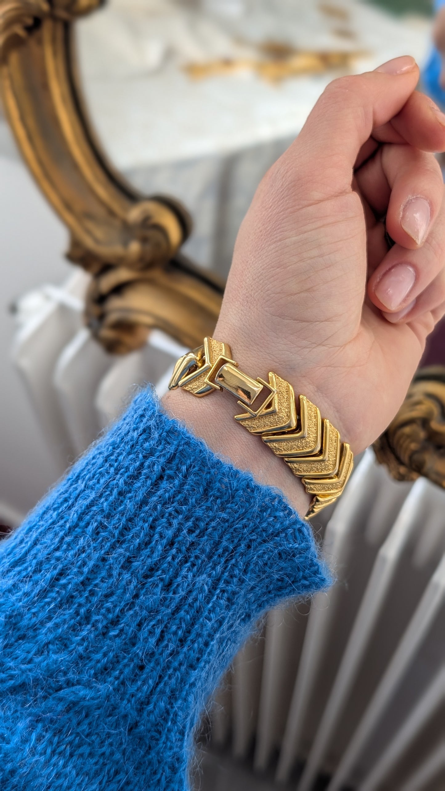 Parur 80s collier et bracelet