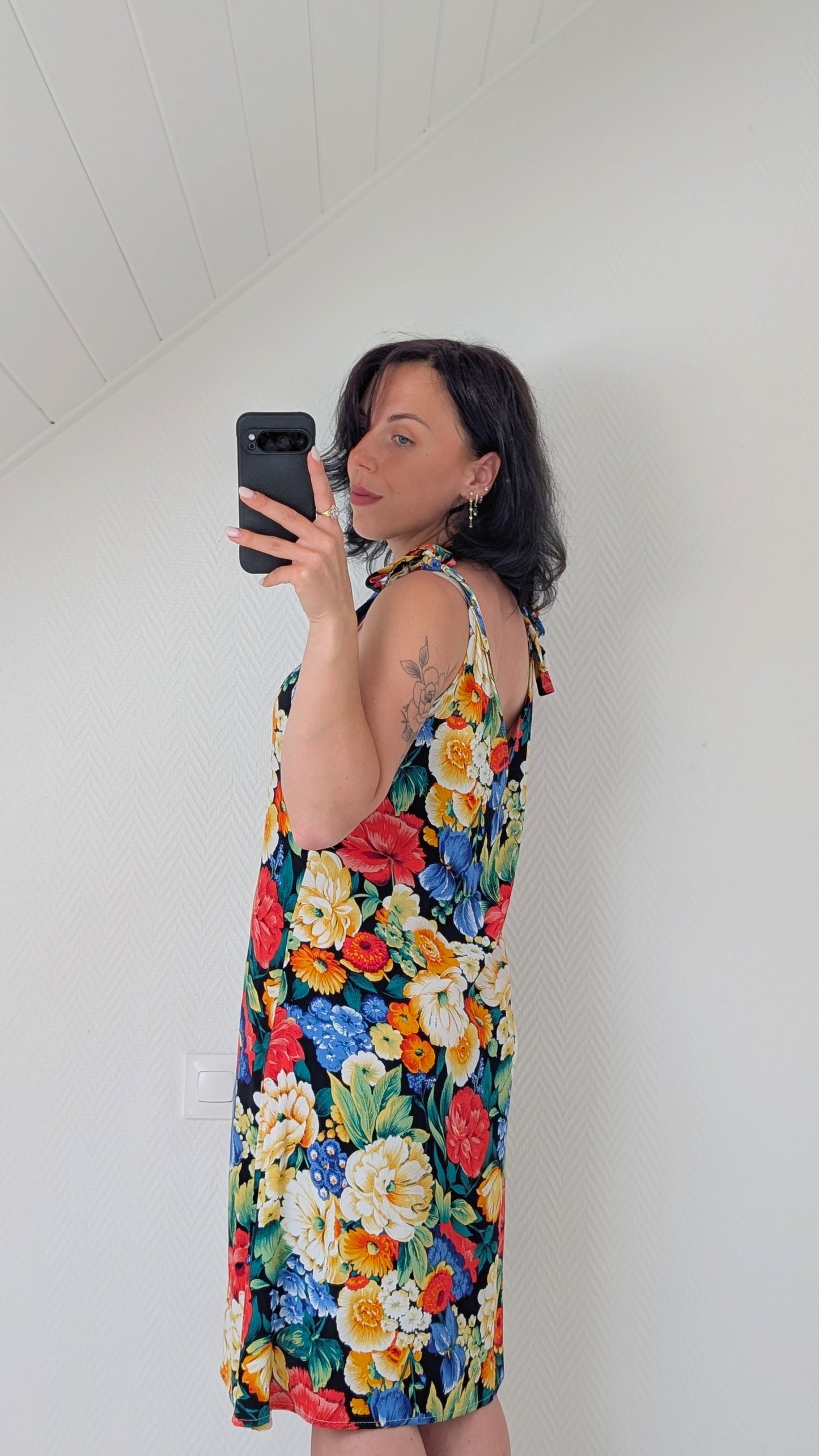 Robe 90s viscose T40-42
