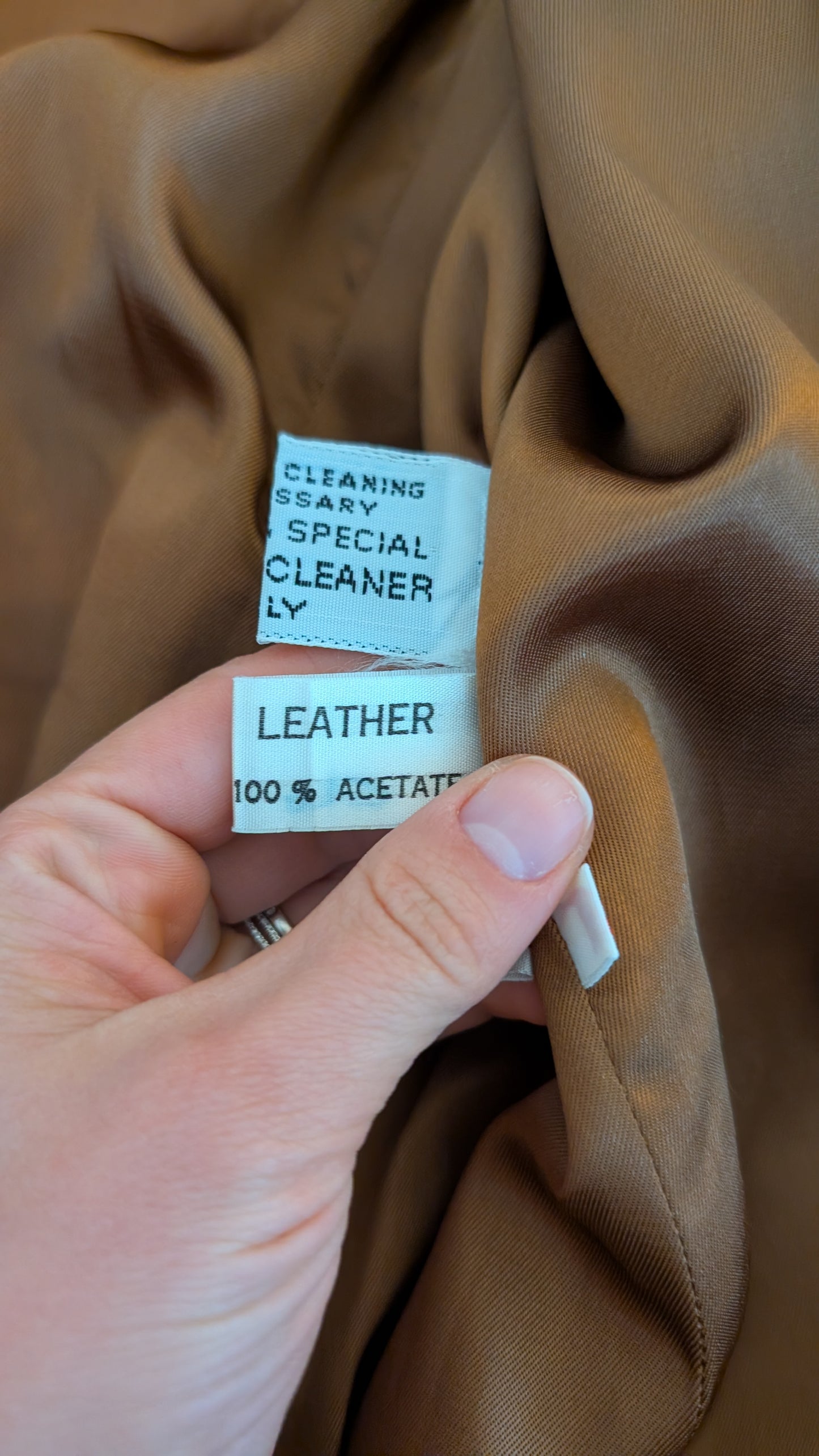 Trench cuir 1970 T36