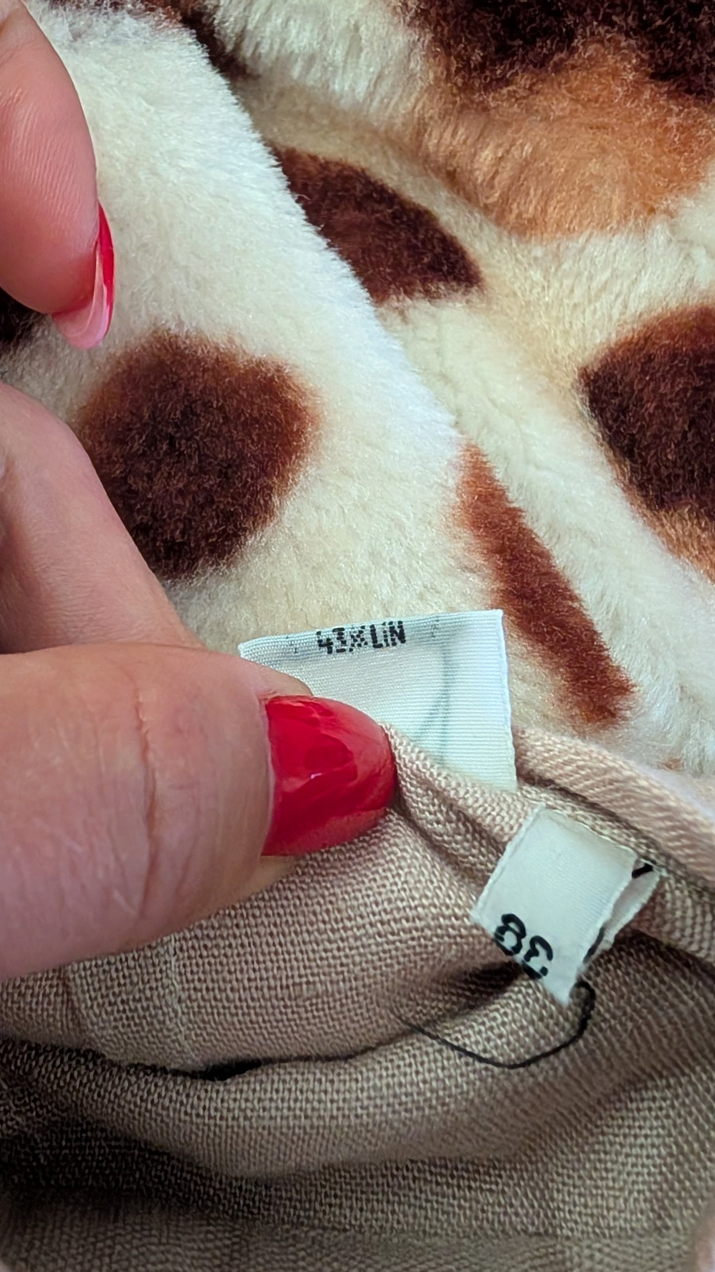 Short coton et lin 80s T36