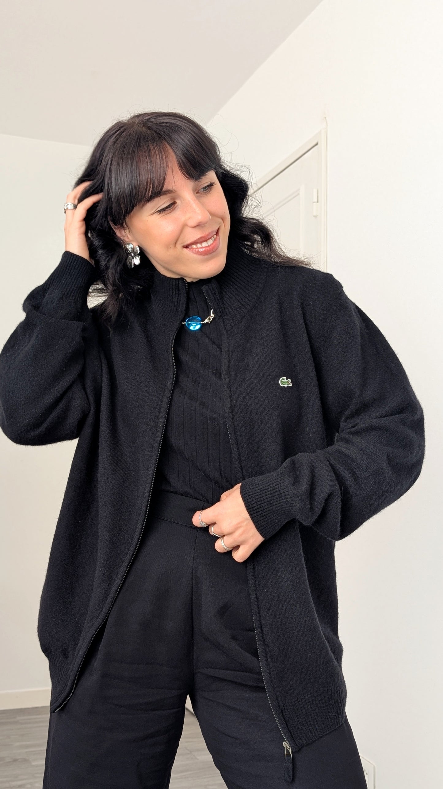 Cardigan Lacoste laine T40-42