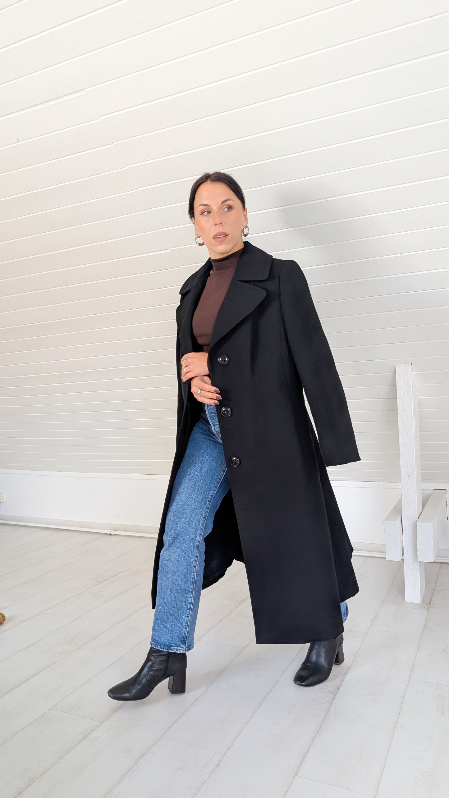 Manteau pure laine 1960 T40