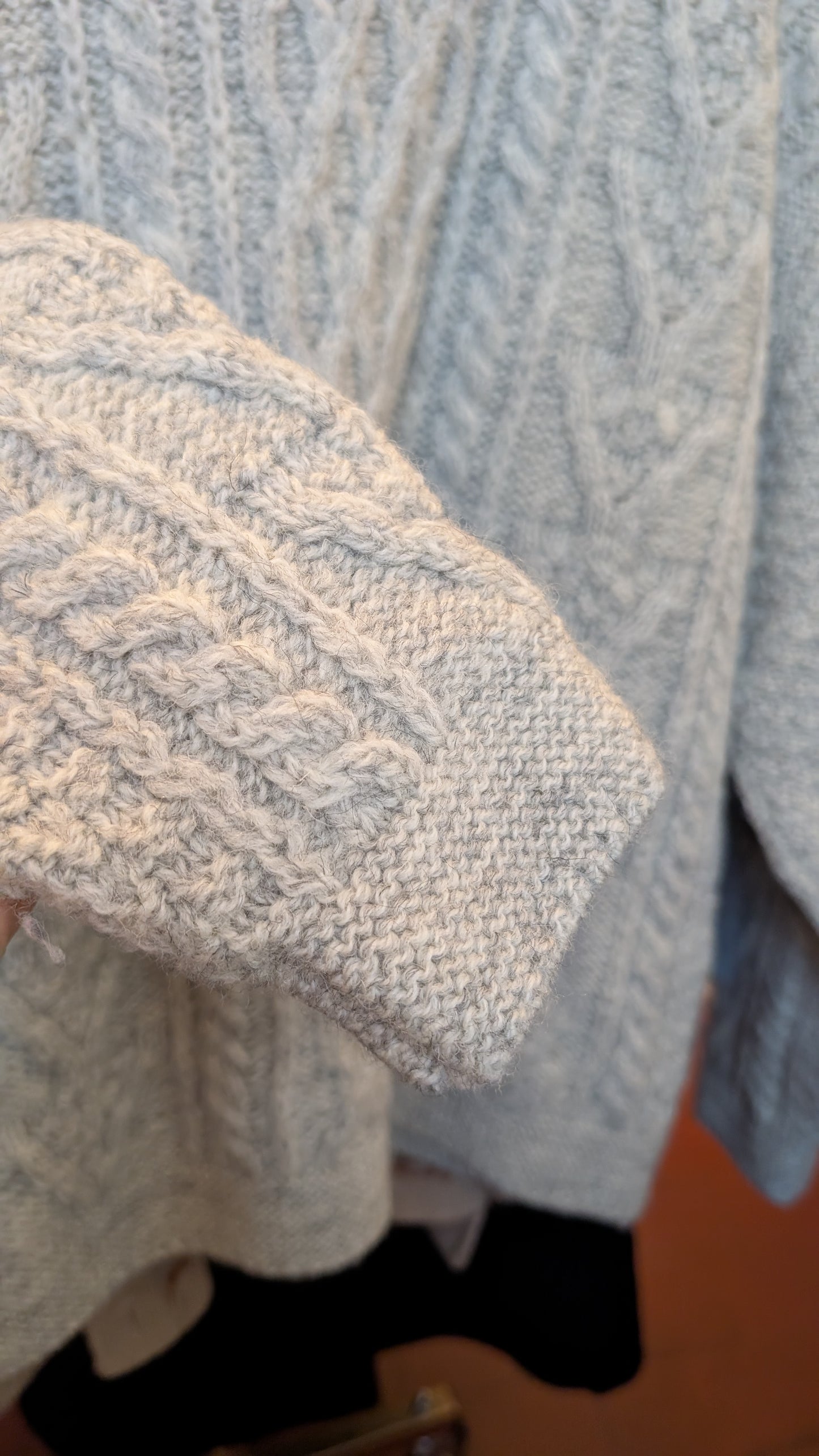 Pull irlandais pure laine T40-42