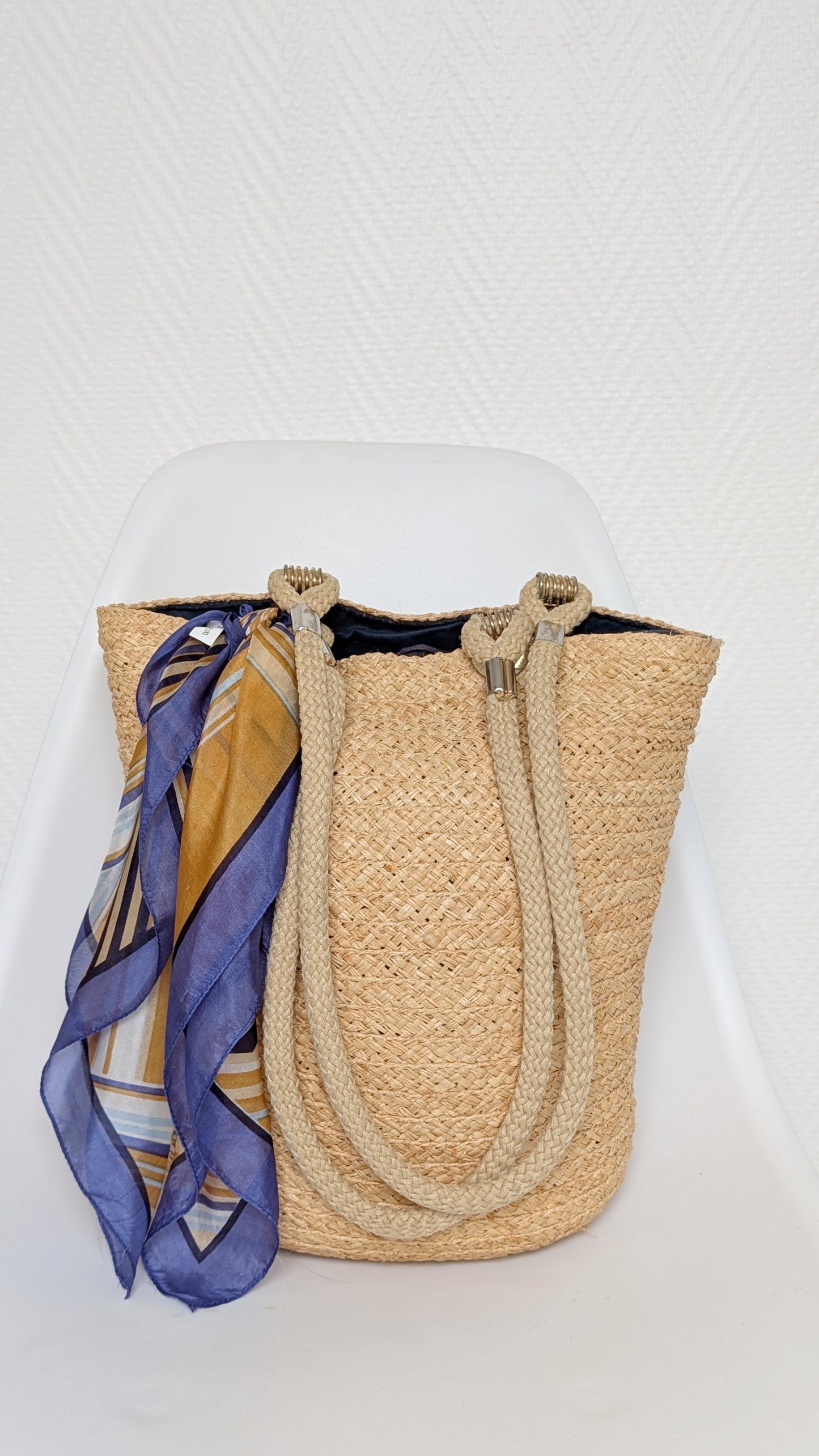 Sac/panier raphia naturelle