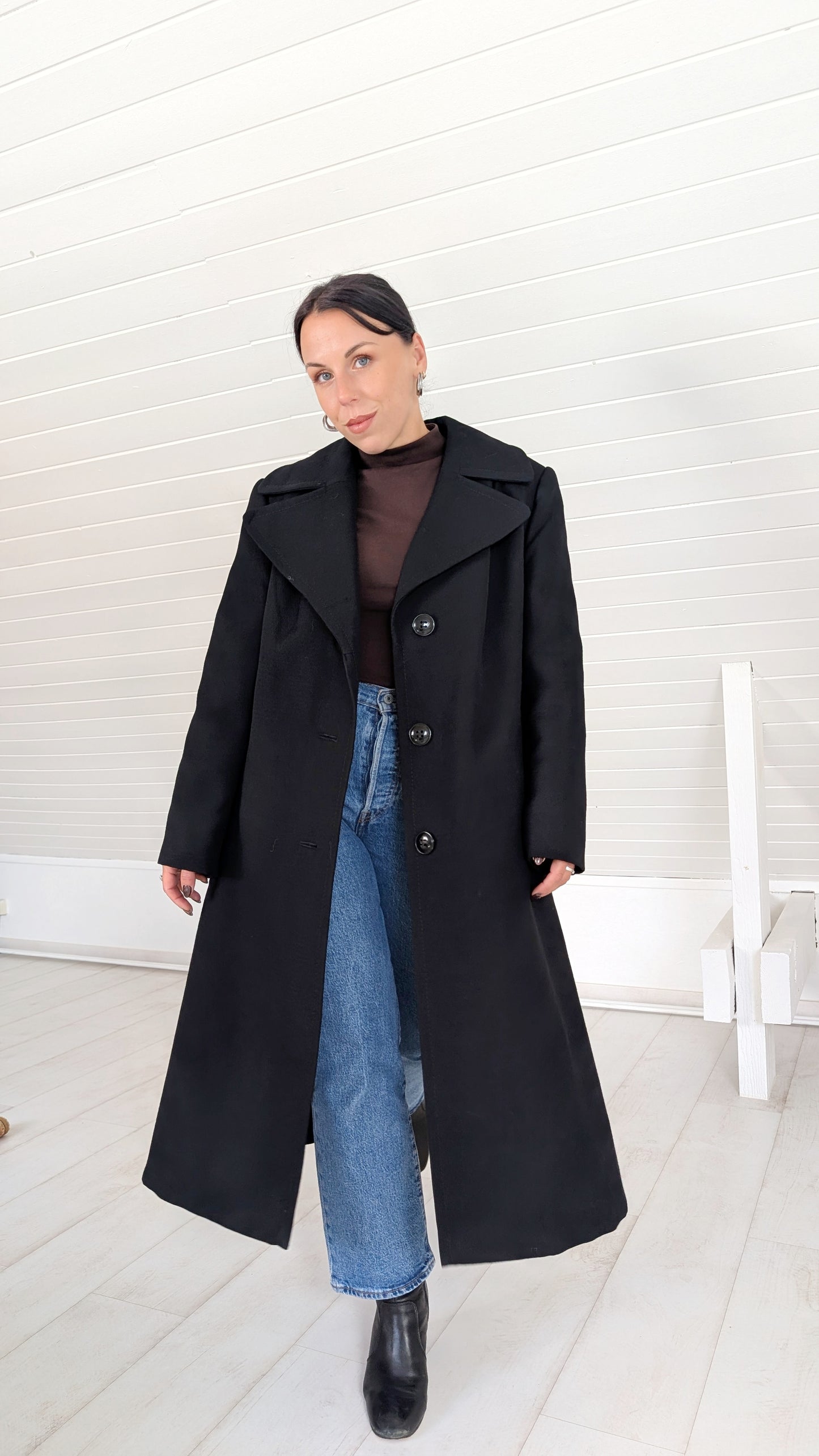 Manteau pure laine 1960 T40