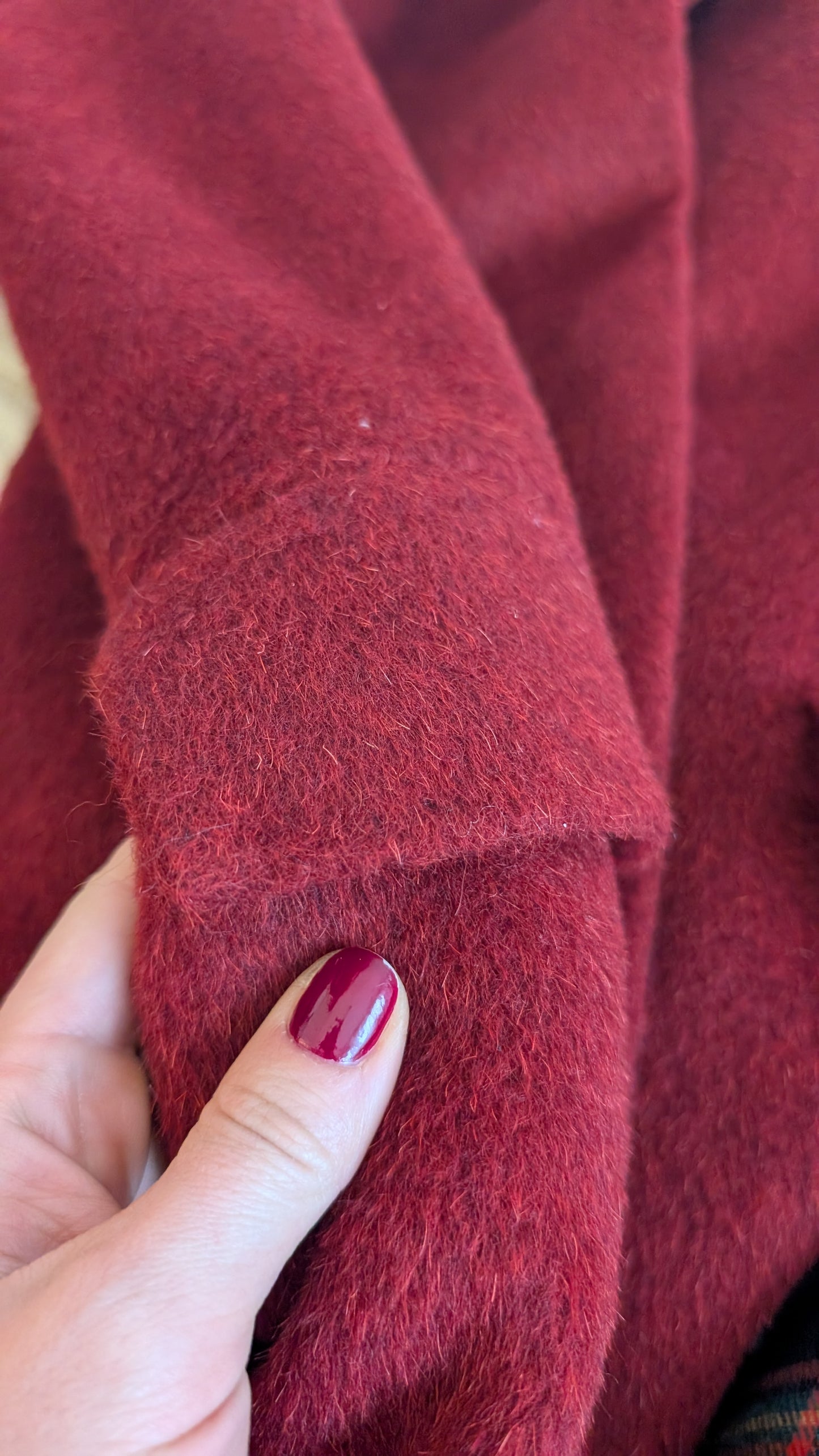 Manteau laine et alpaca 60s T40-42