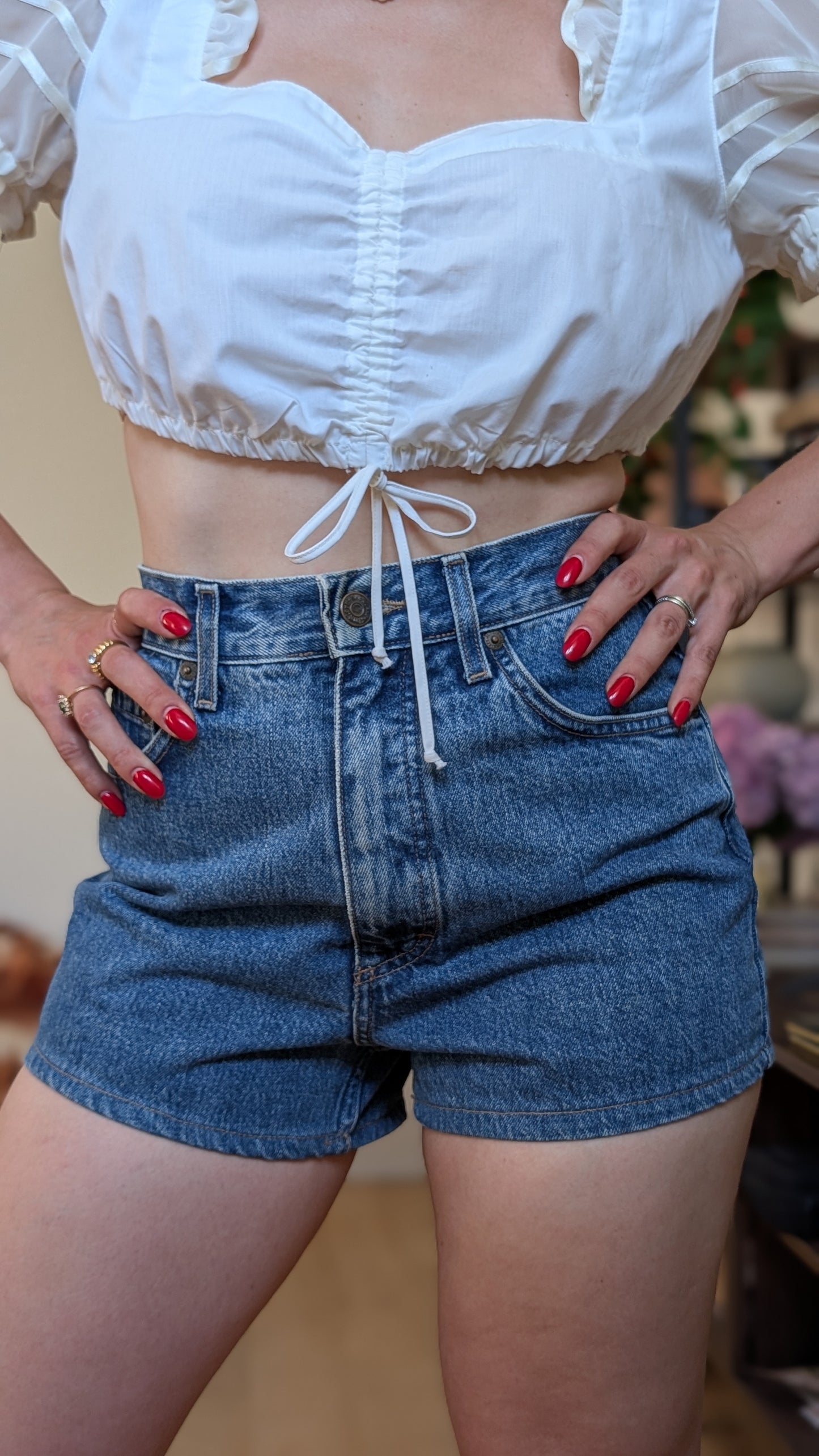Short jeans 80s T36