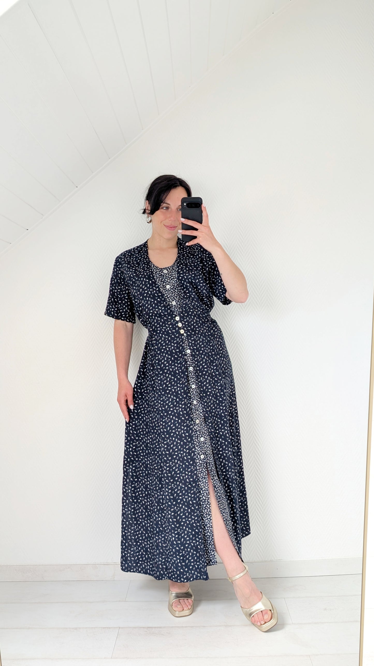 Robe viscose 1990 T40-42