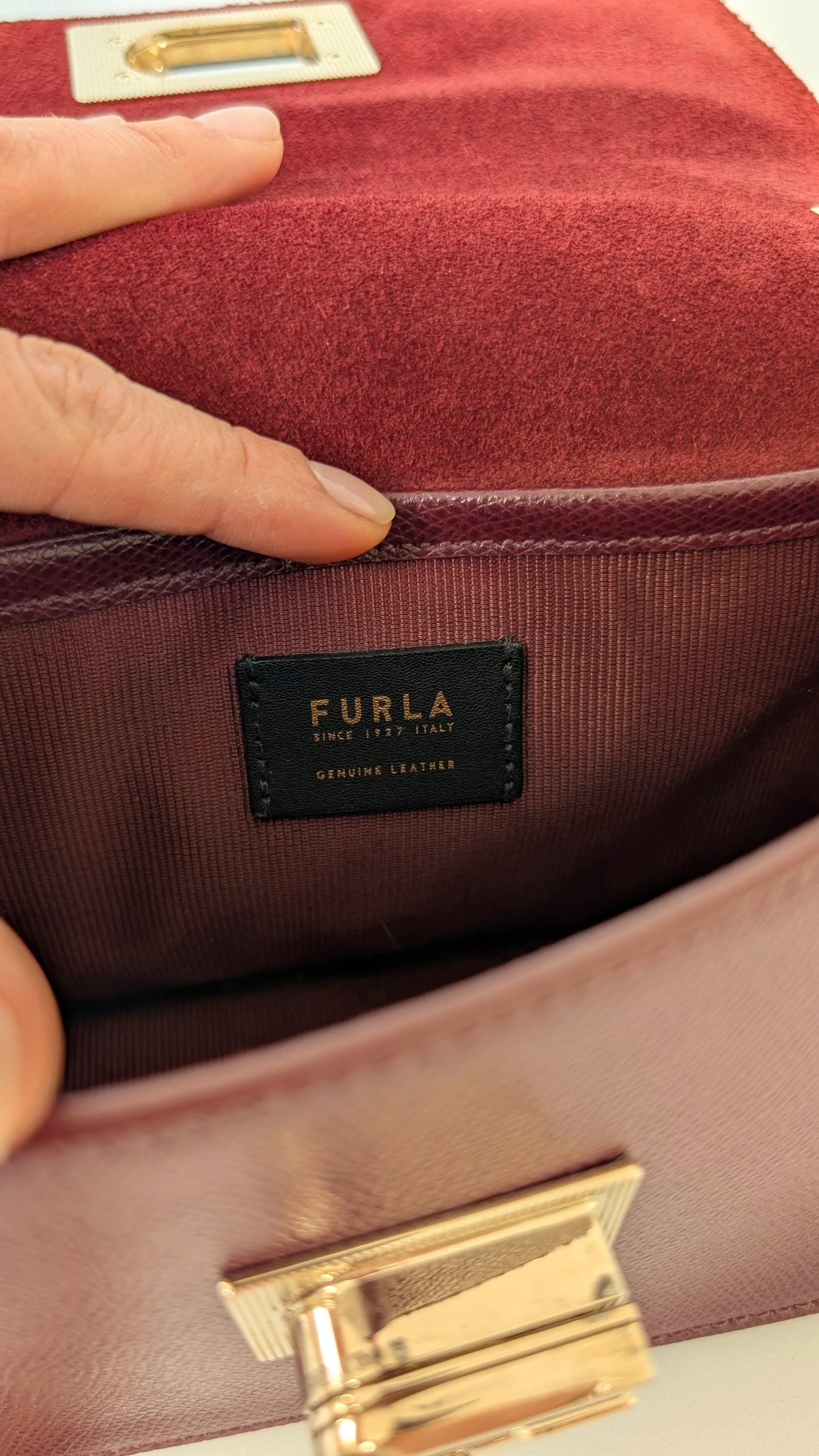 Sac luxe Furla cuir