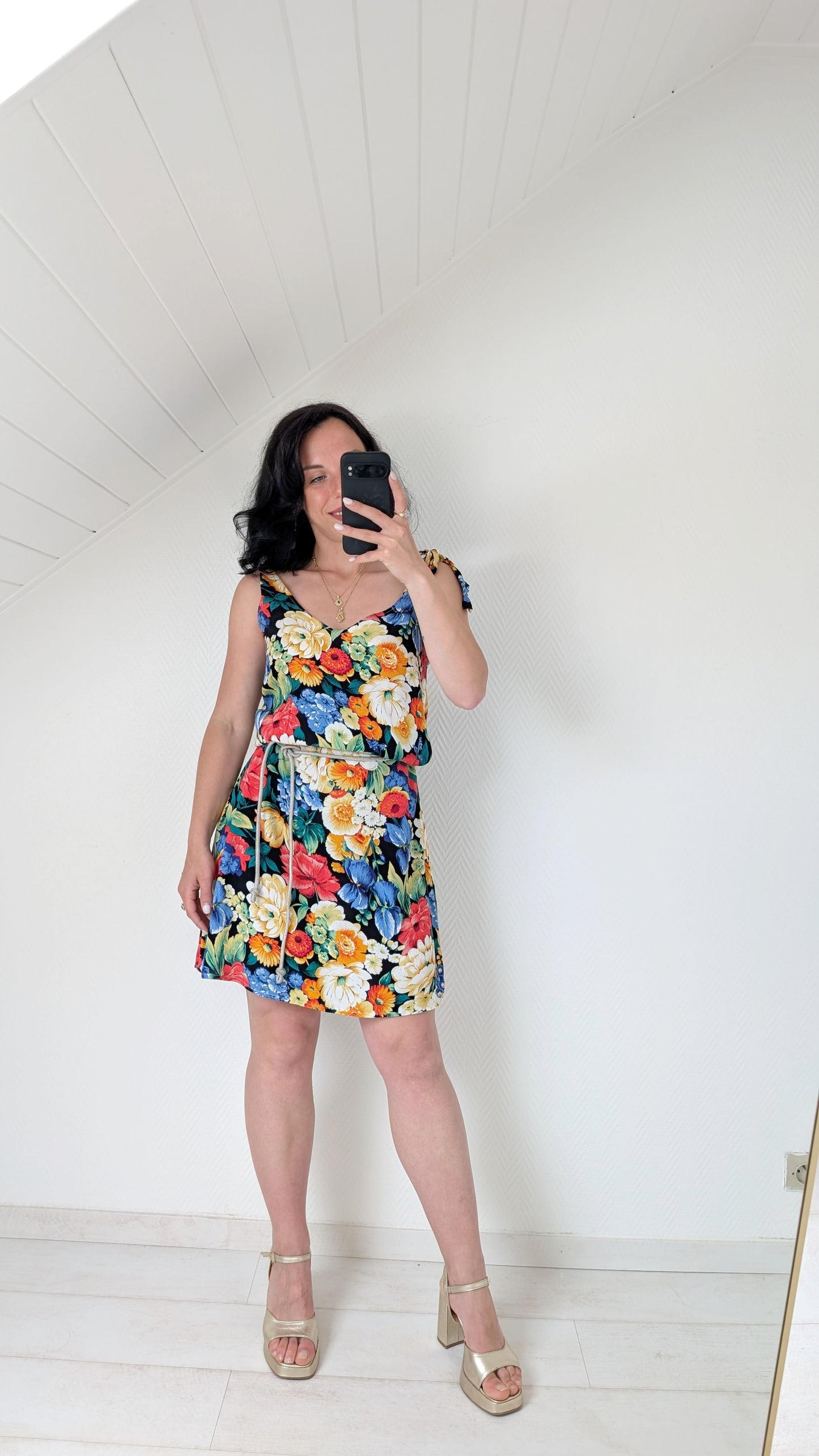 Robe 90s viscose T40-42