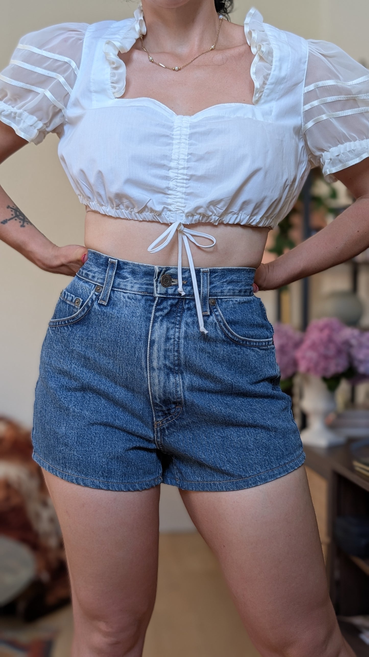 Short jeans 80s T36
