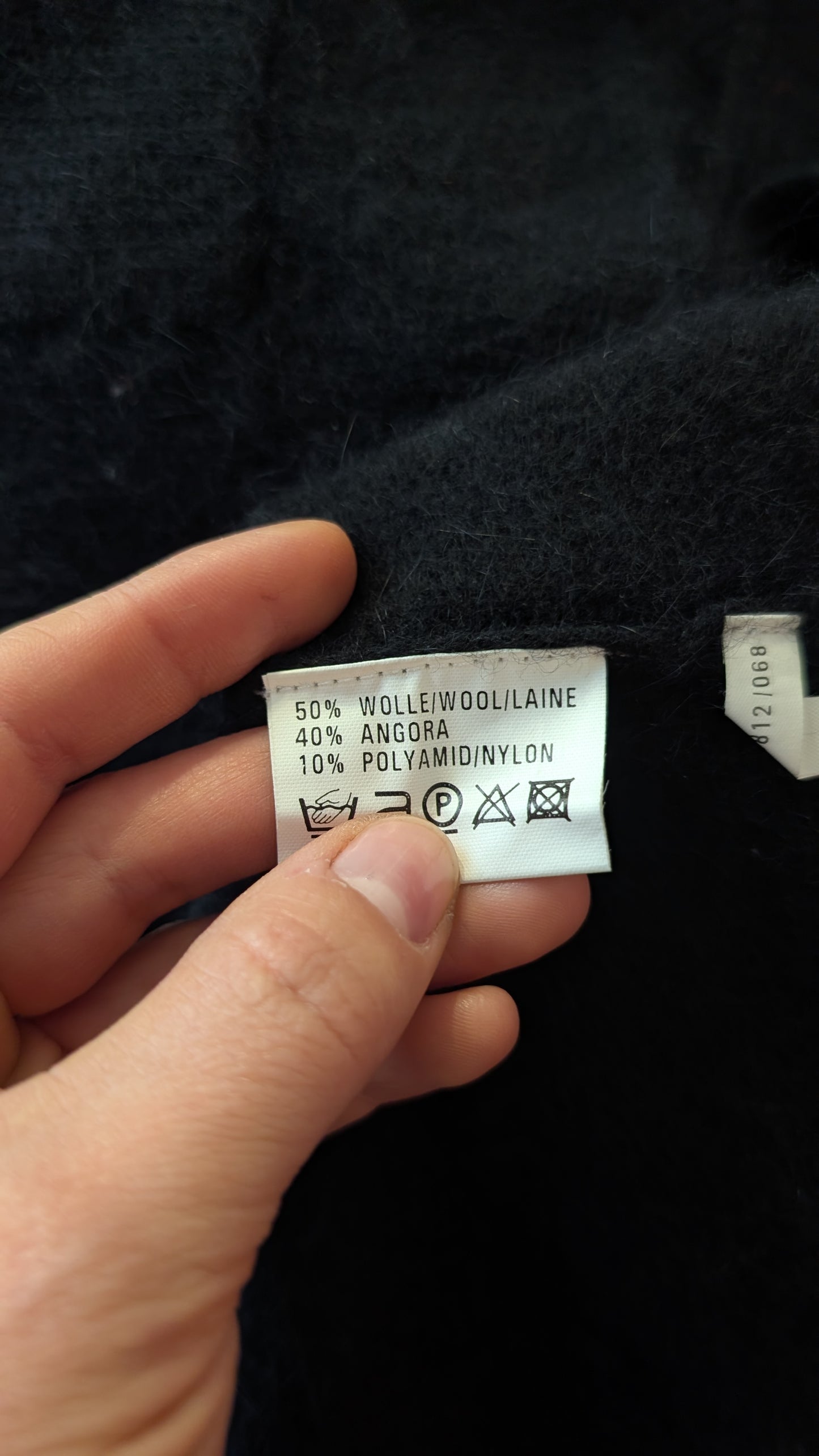 Cardigan laine et angora doux du 34 au 44