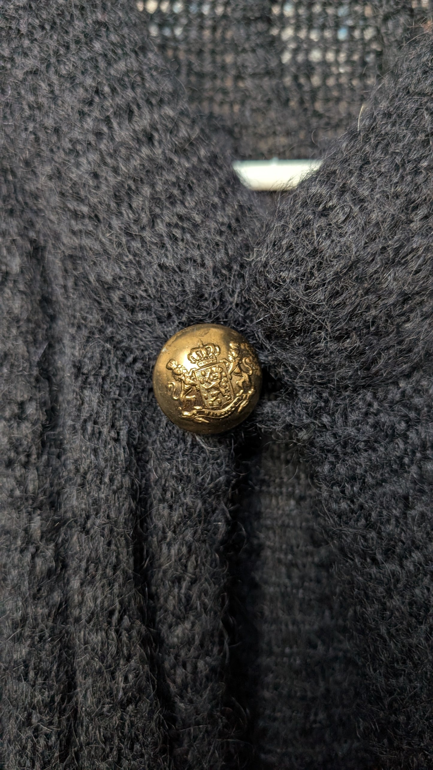 Cardigan fait main mohair 80s du 34 au 42