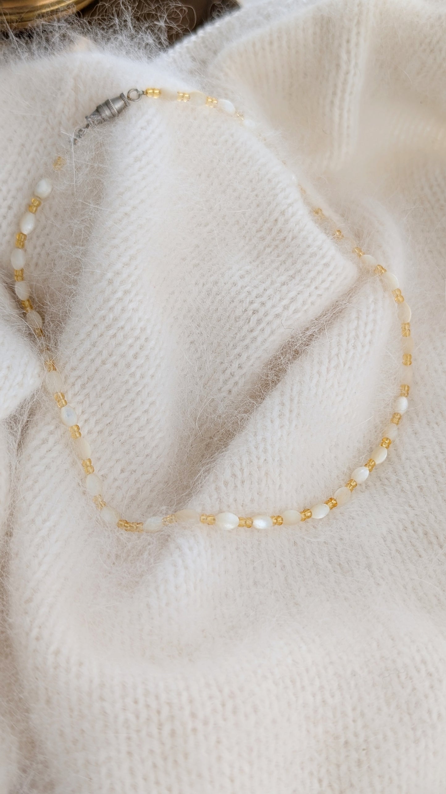 Collier ancien à perles