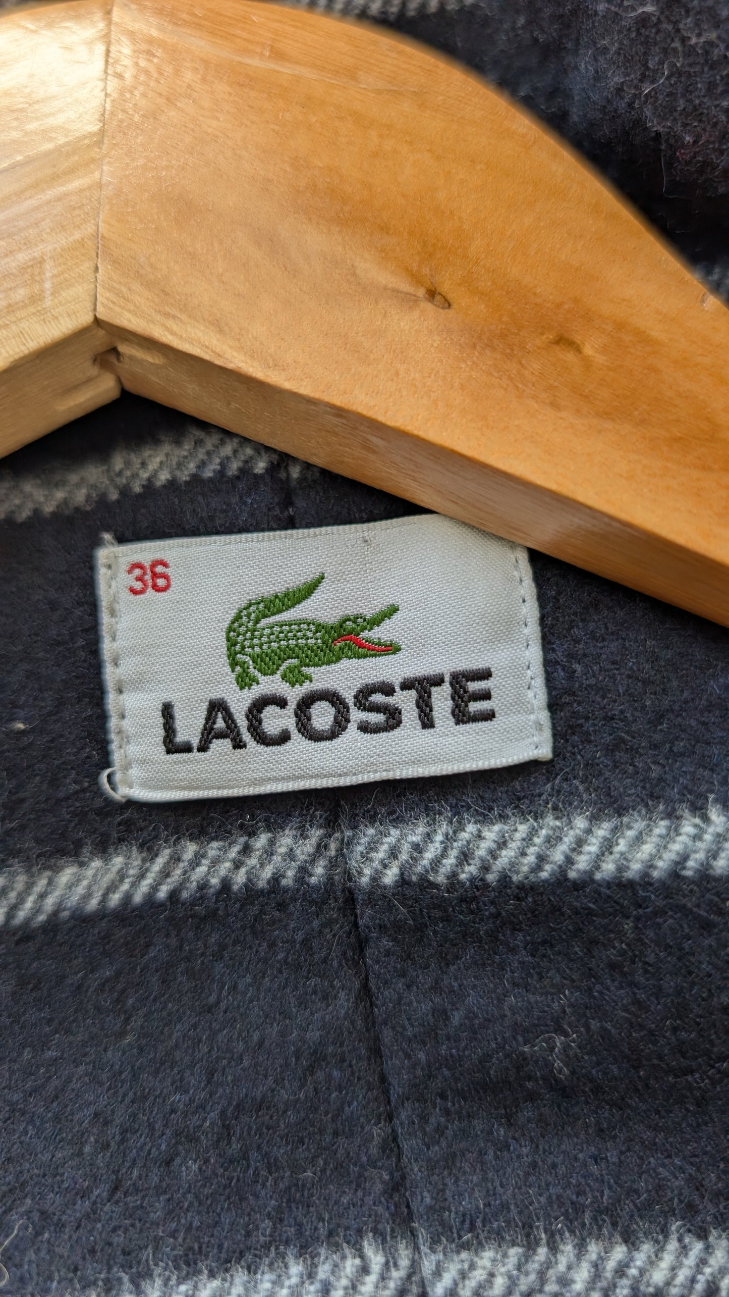 Manteau laine Lacoste T38-40