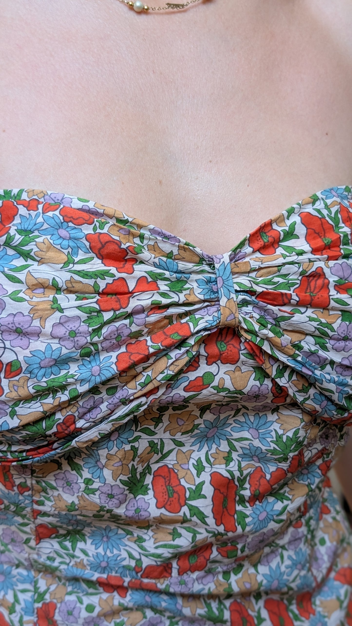 Bustier coton fabriqué en France T36/38