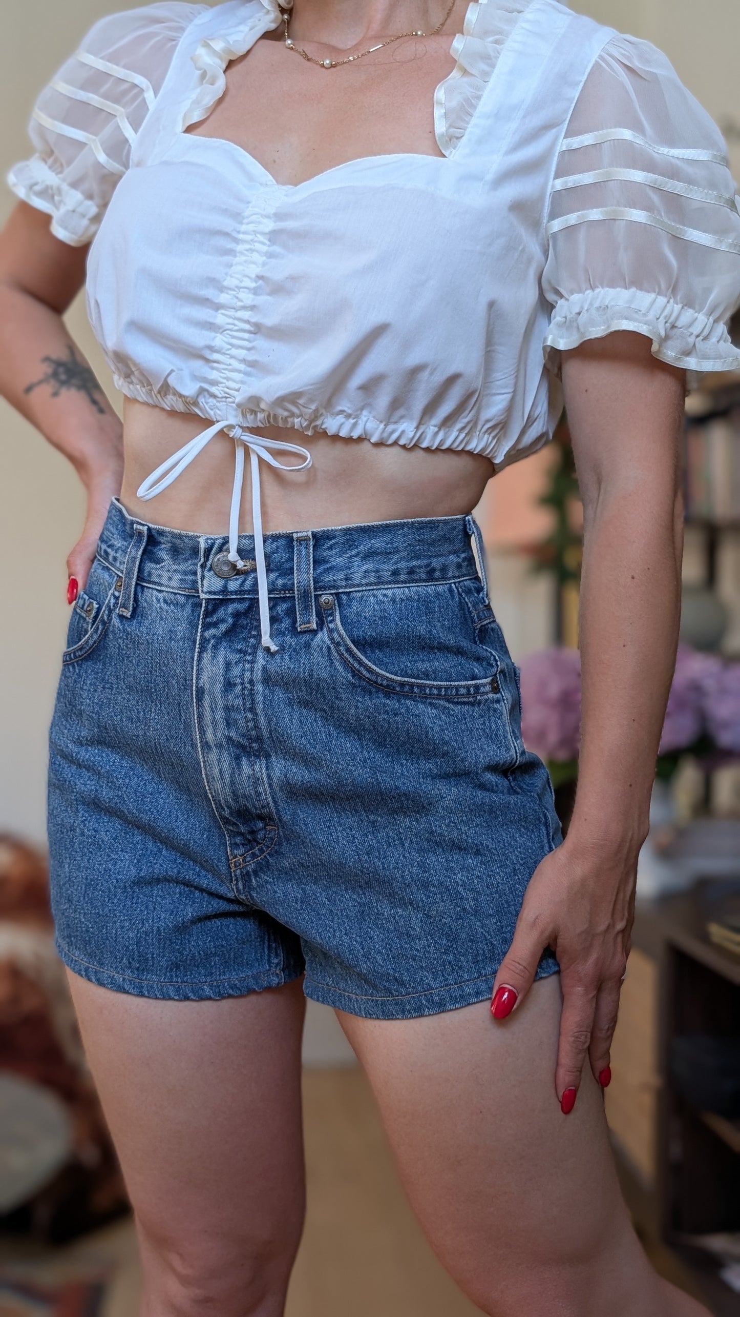 Short jeans 80s T36