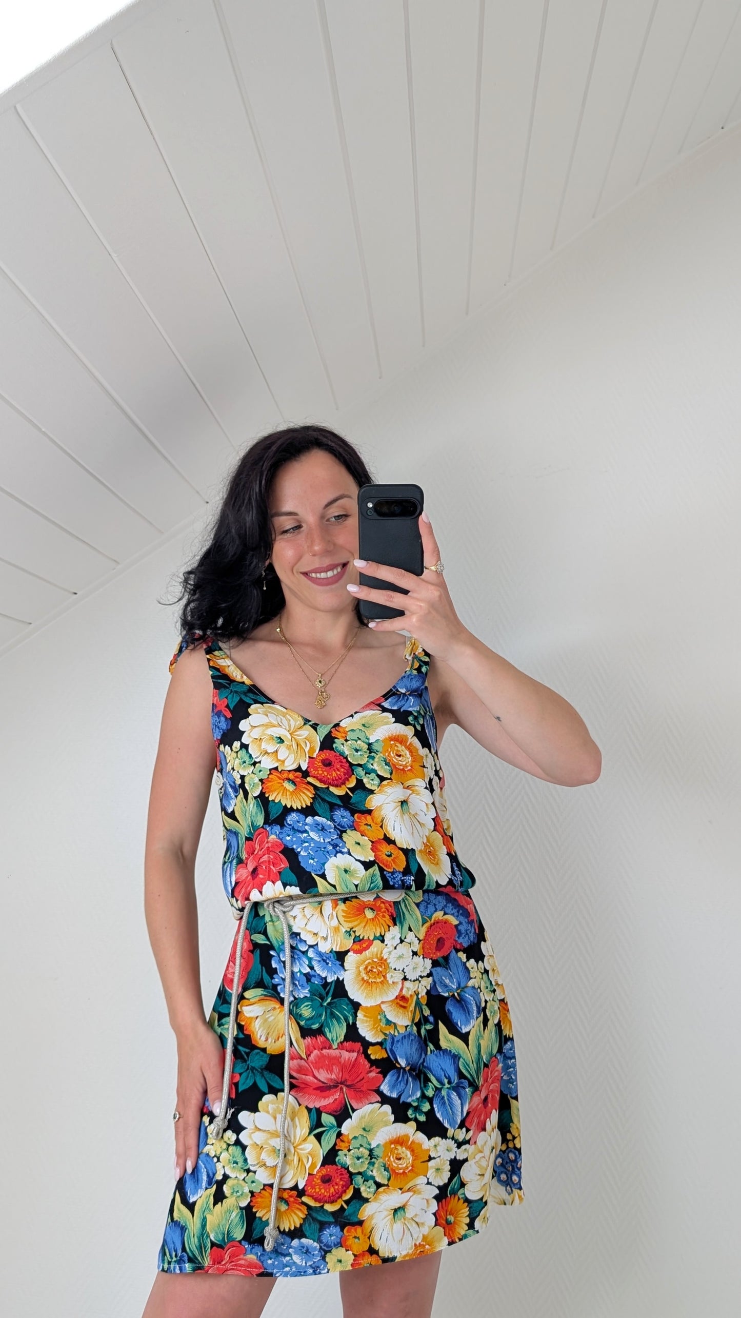 Robe 90s viscose T40-42