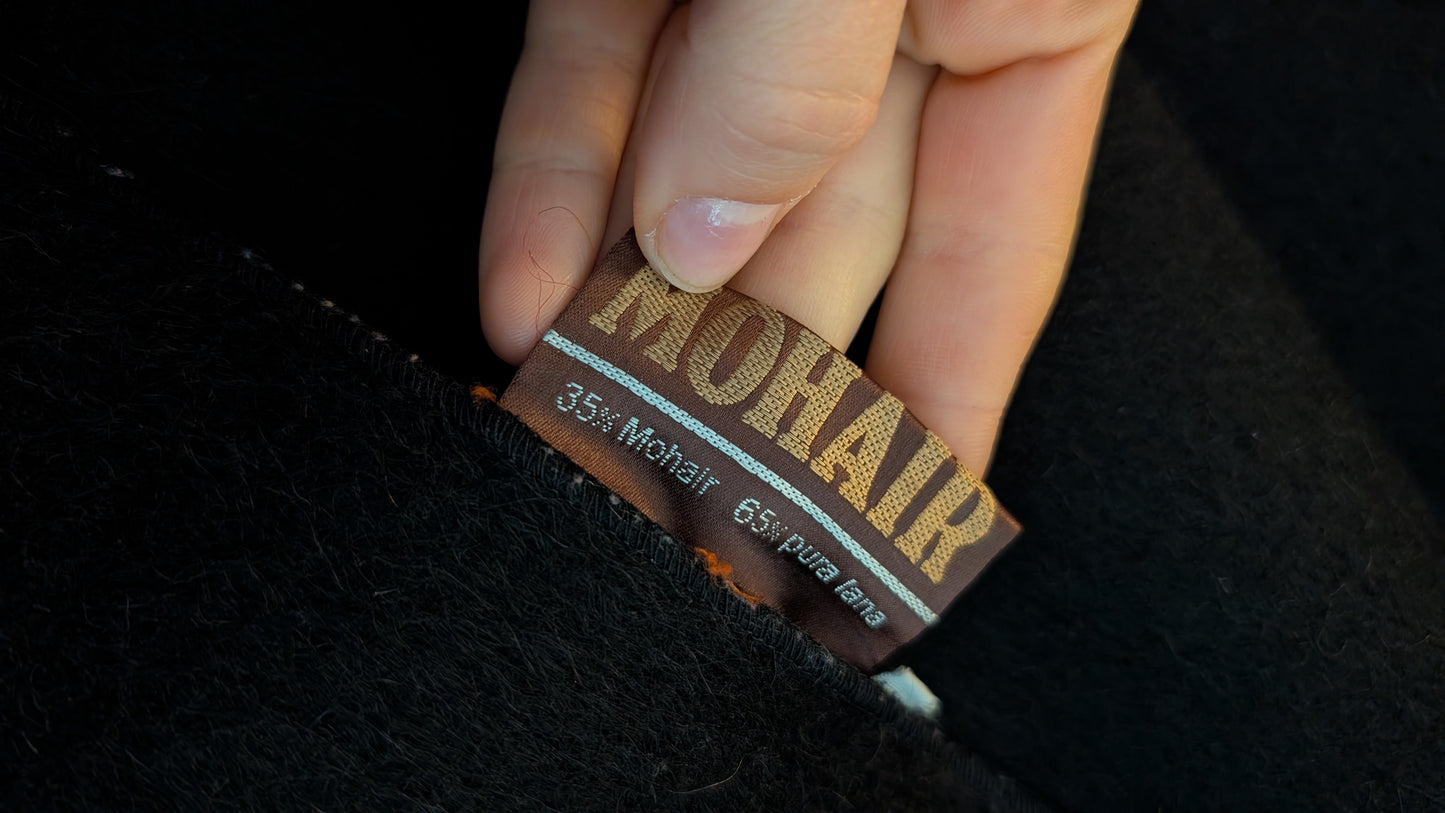 Cape 60s laine et mohair taille jusqu'à 38-40