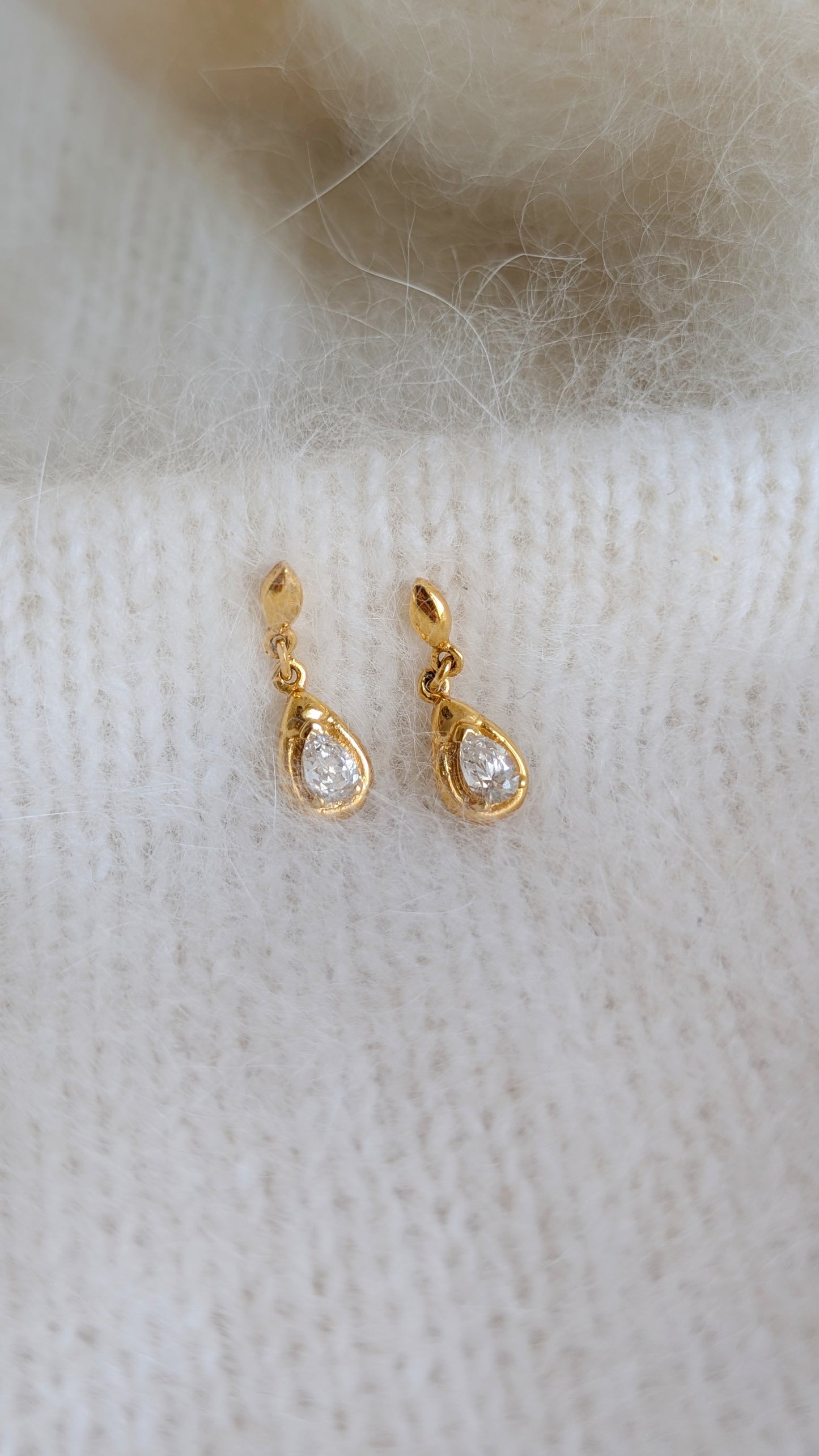 Boucles d'oreilles plaquées or