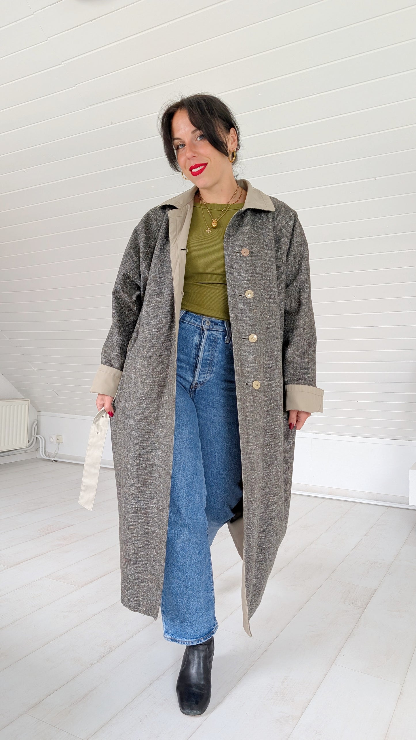 Manteau/Trench réversible 80 du 34 au 42