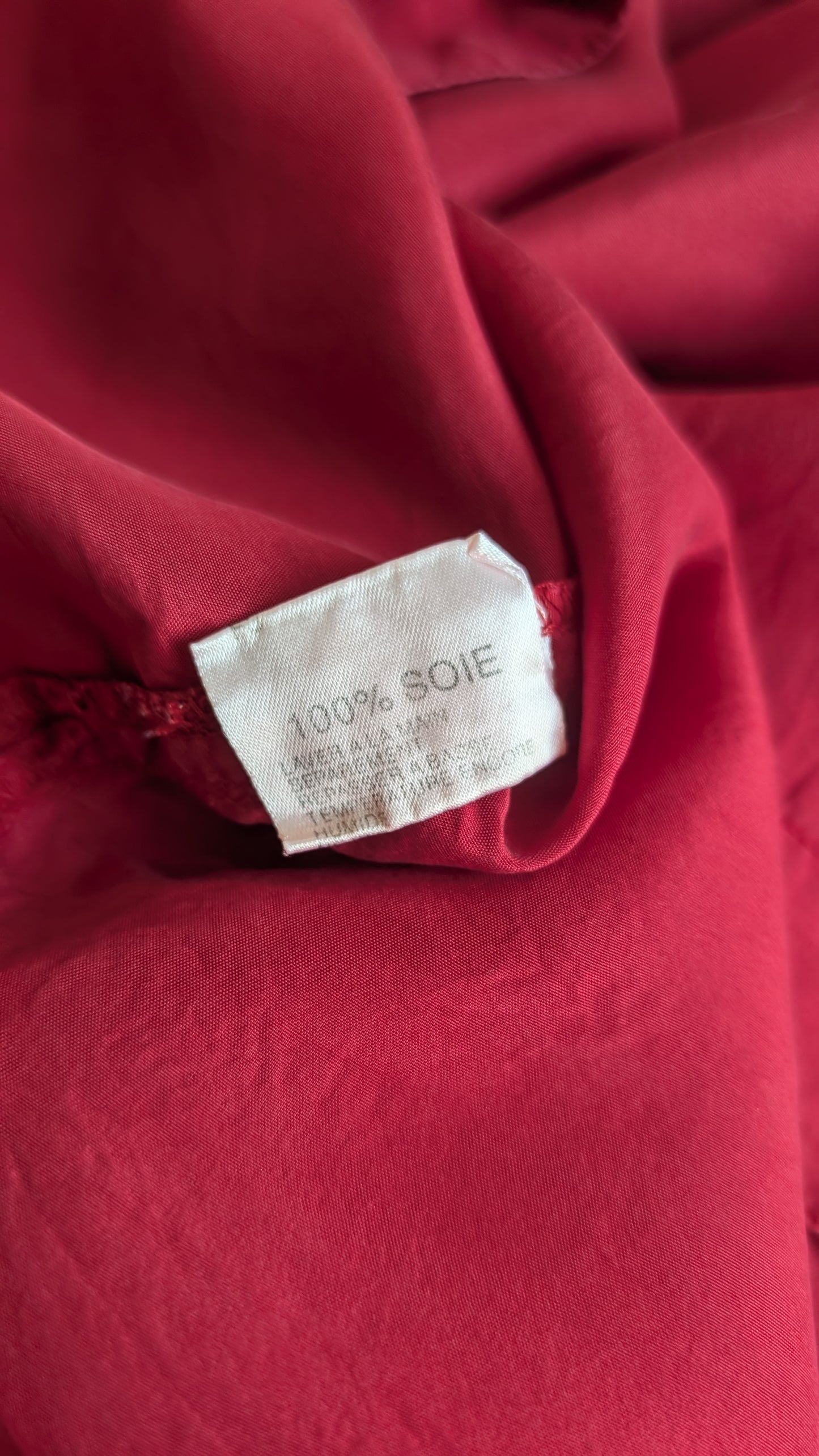 Blouse soie 1980 T40-42