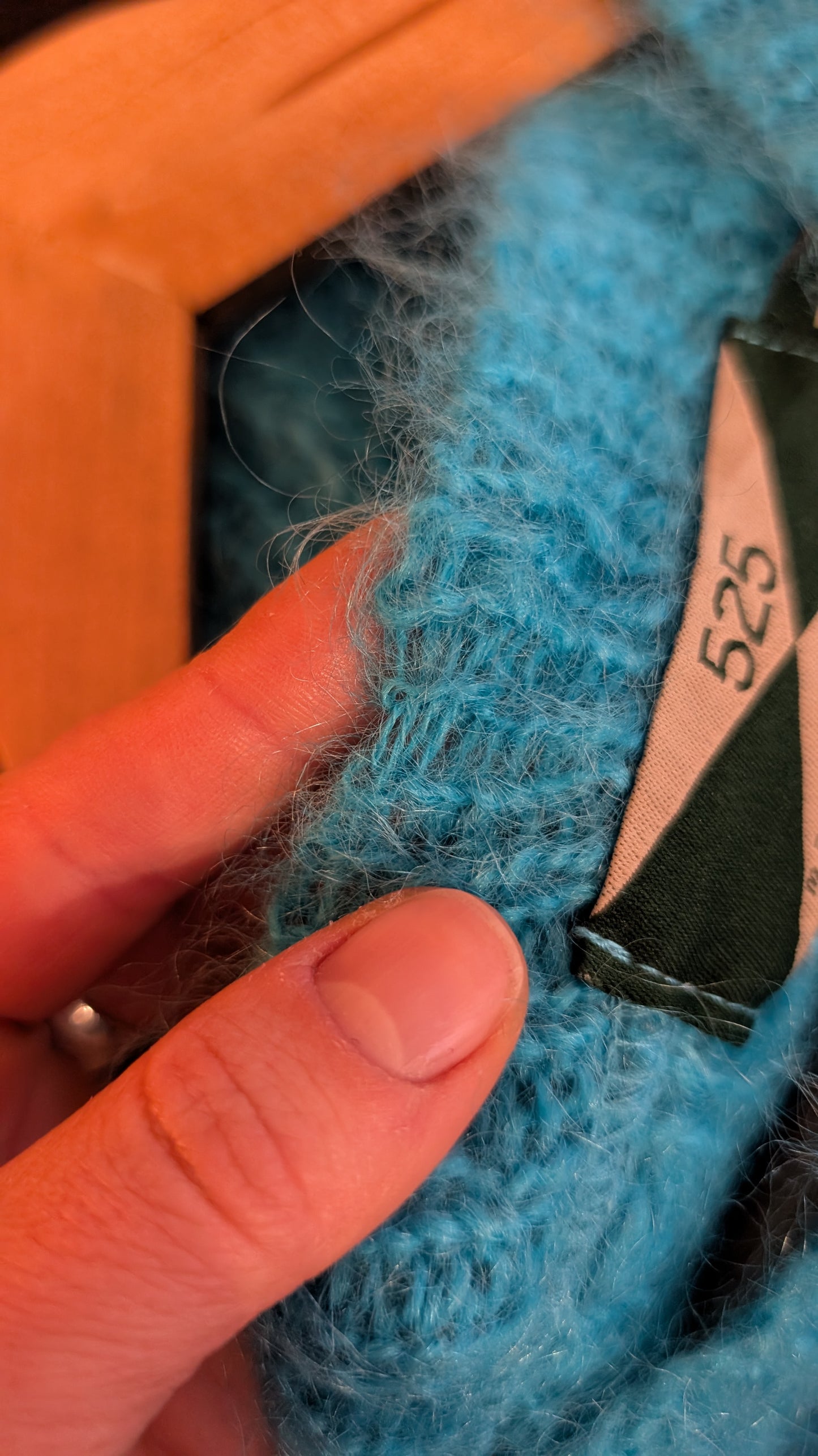 Pull mohair et laine du 34 au 40