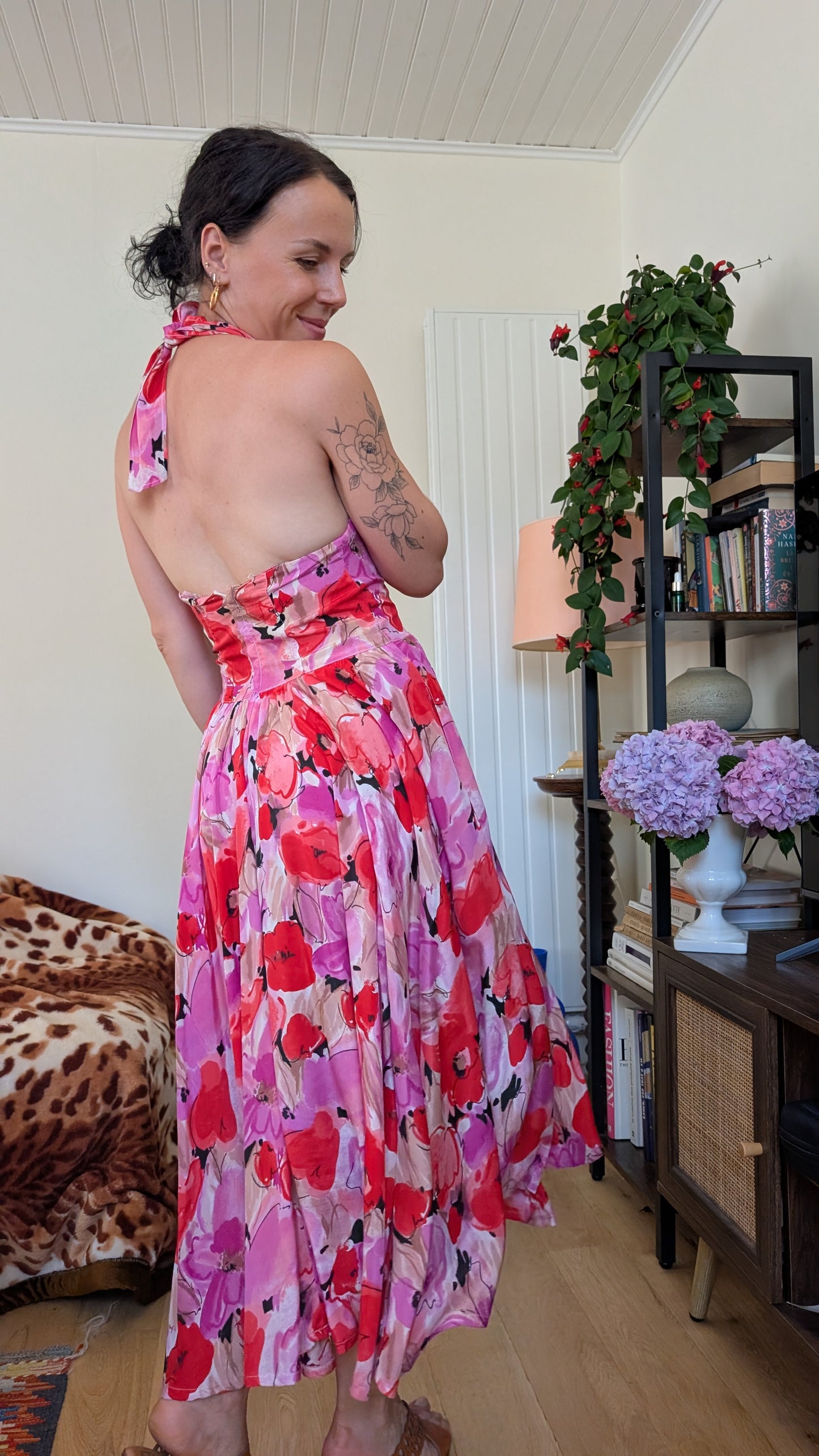 Robe 80s coton T36