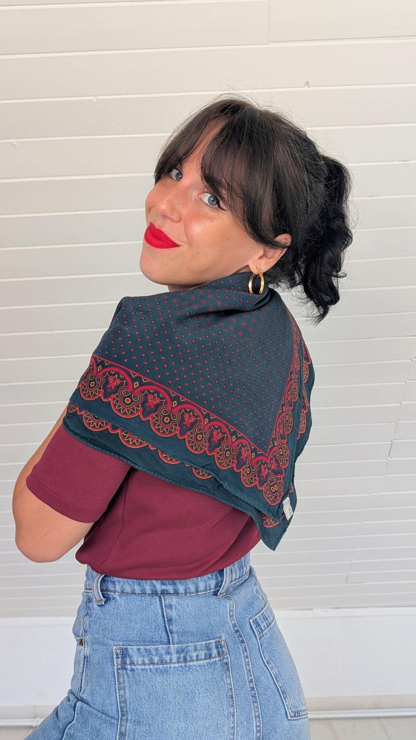 Foulard soie