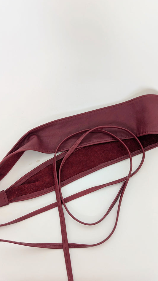 Ceinture en cuir réglable