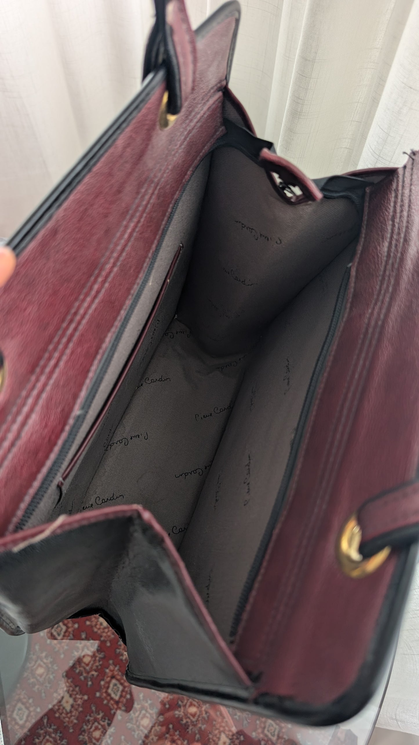 Sac cuir Pierre Cardin