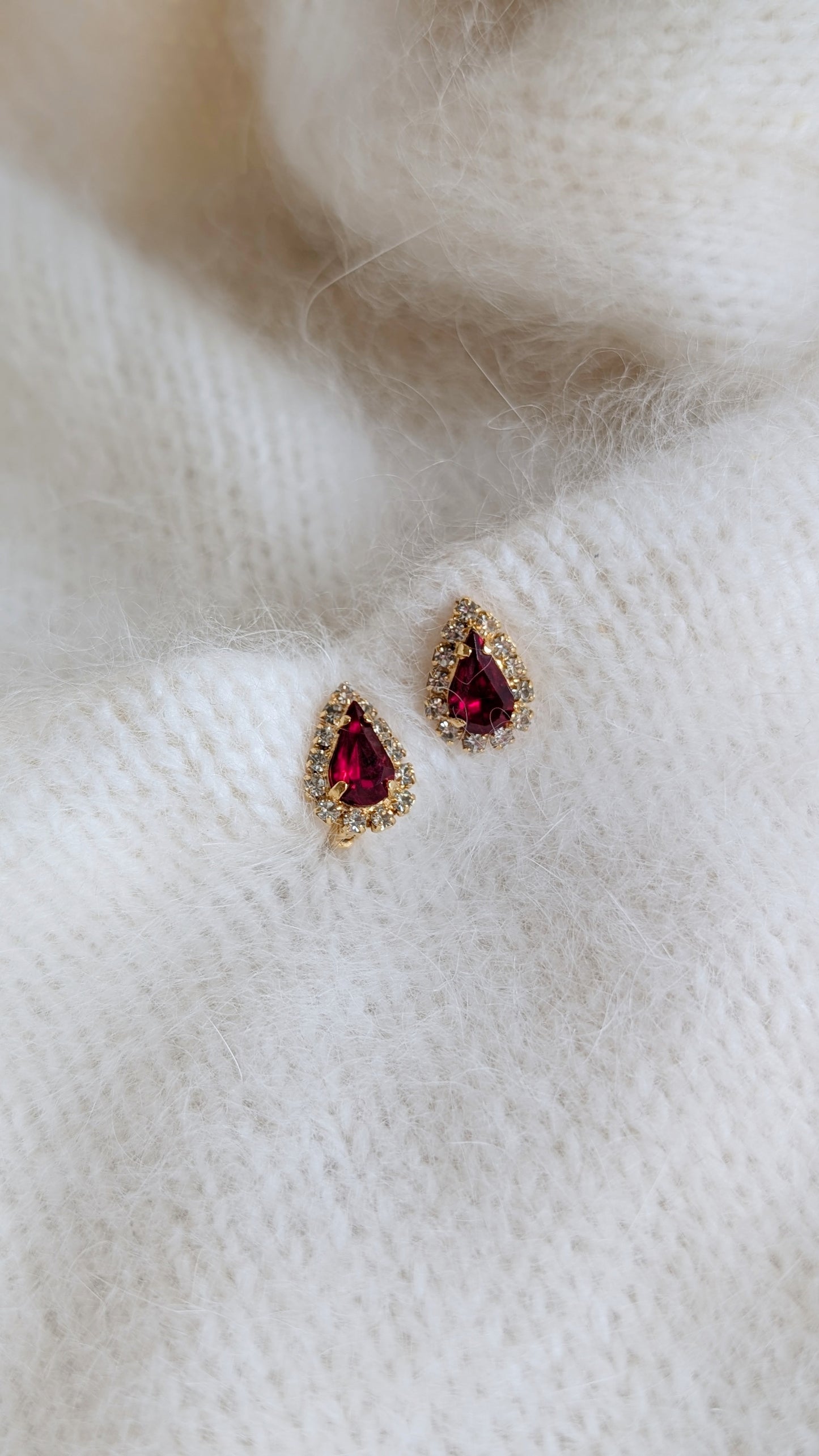 Boucles d'oreilles plaquées or neuves