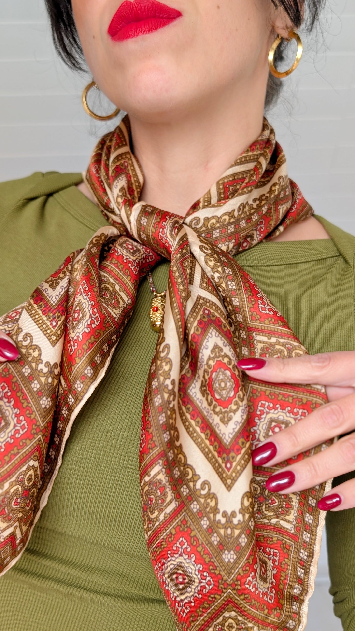 Foulard soie