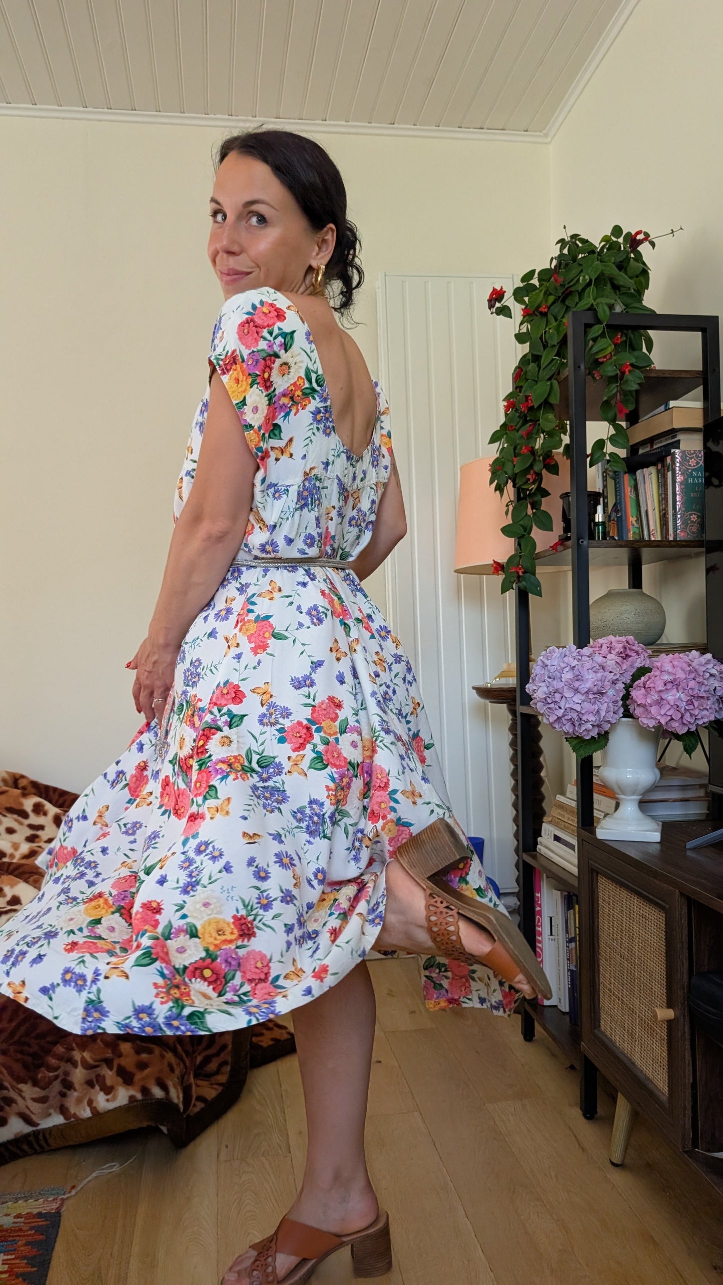 Robe coton 80s jusqu'à taille 44