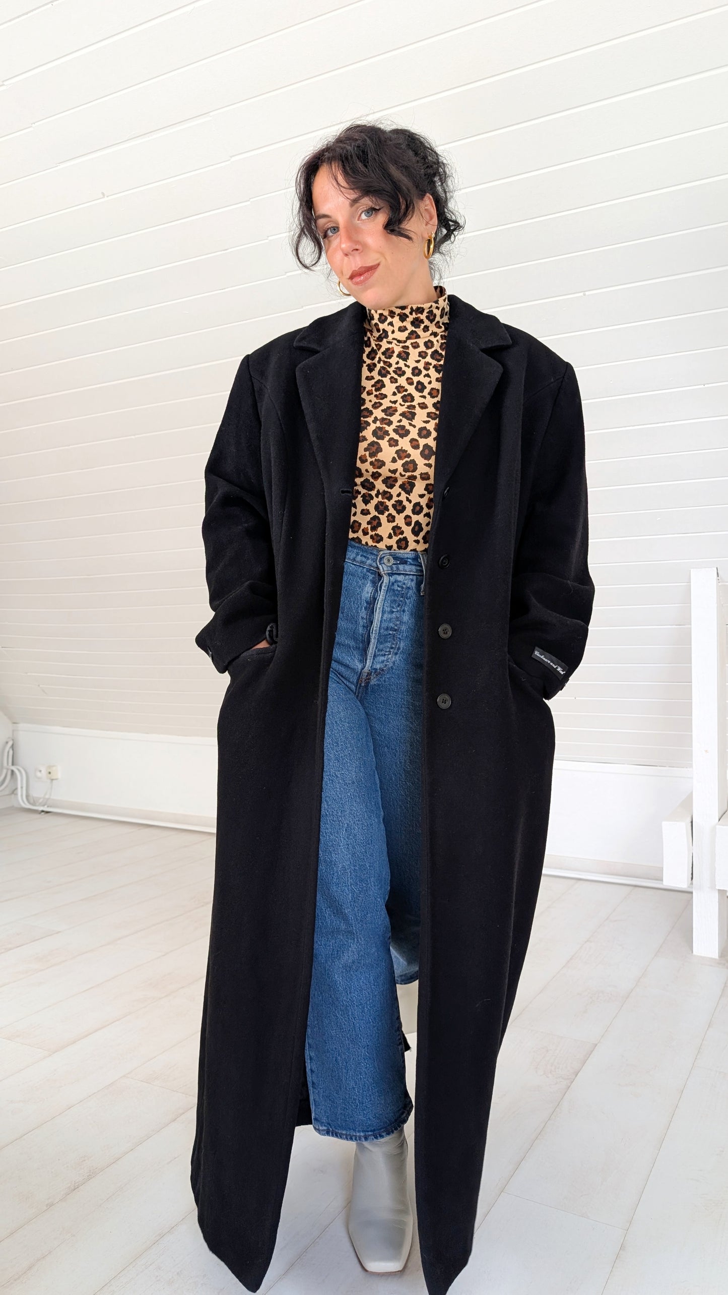 Manteau laine et cachemire T42