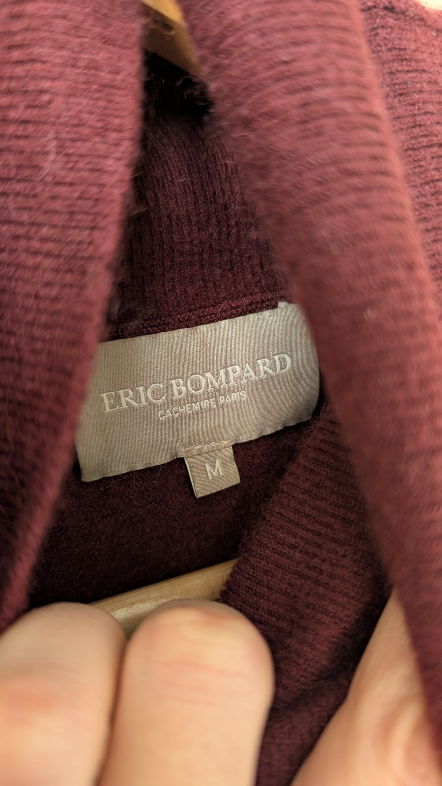 Pull cachemire Eric Bompard T38