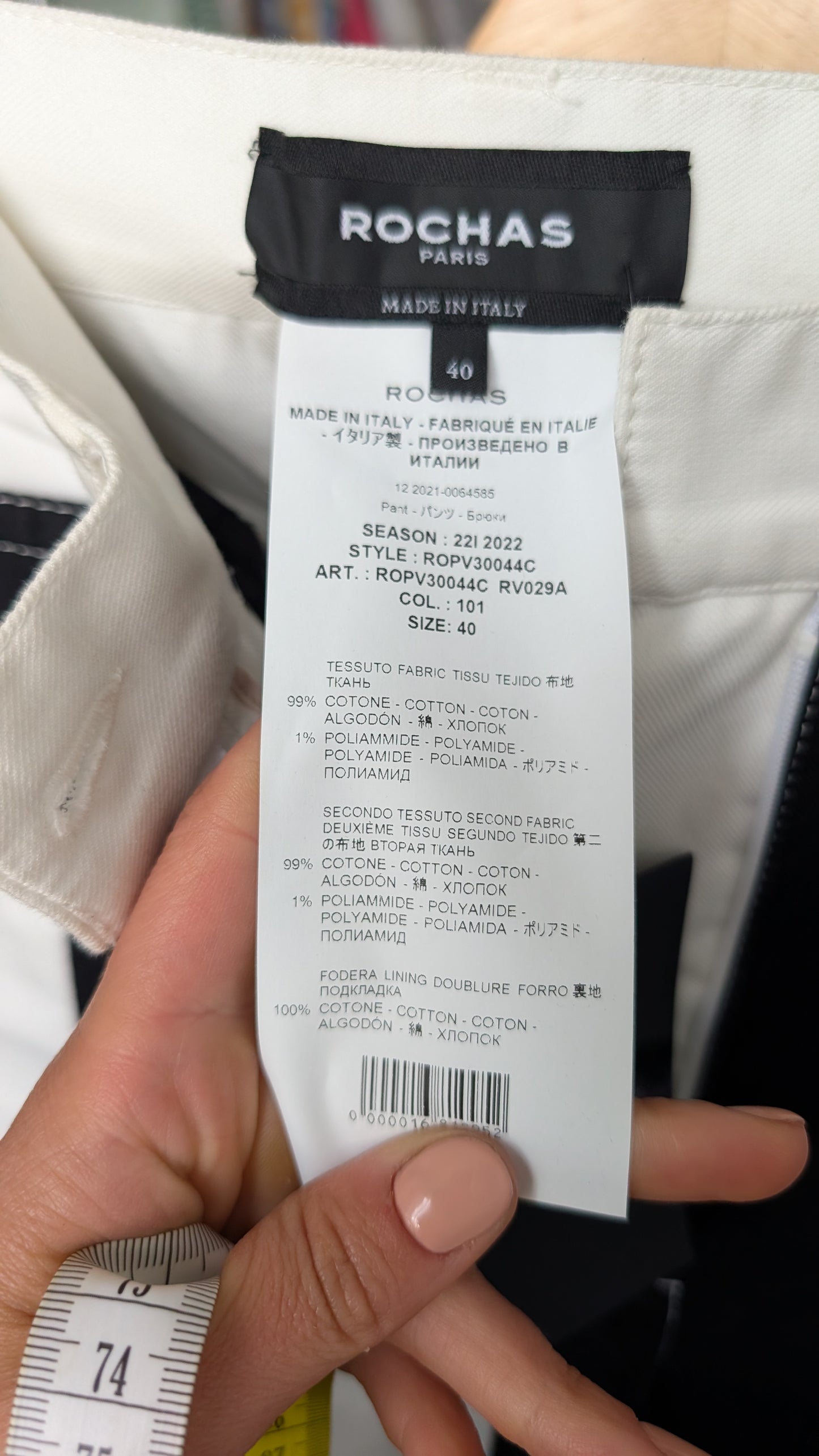 Pantalon Rochas T36