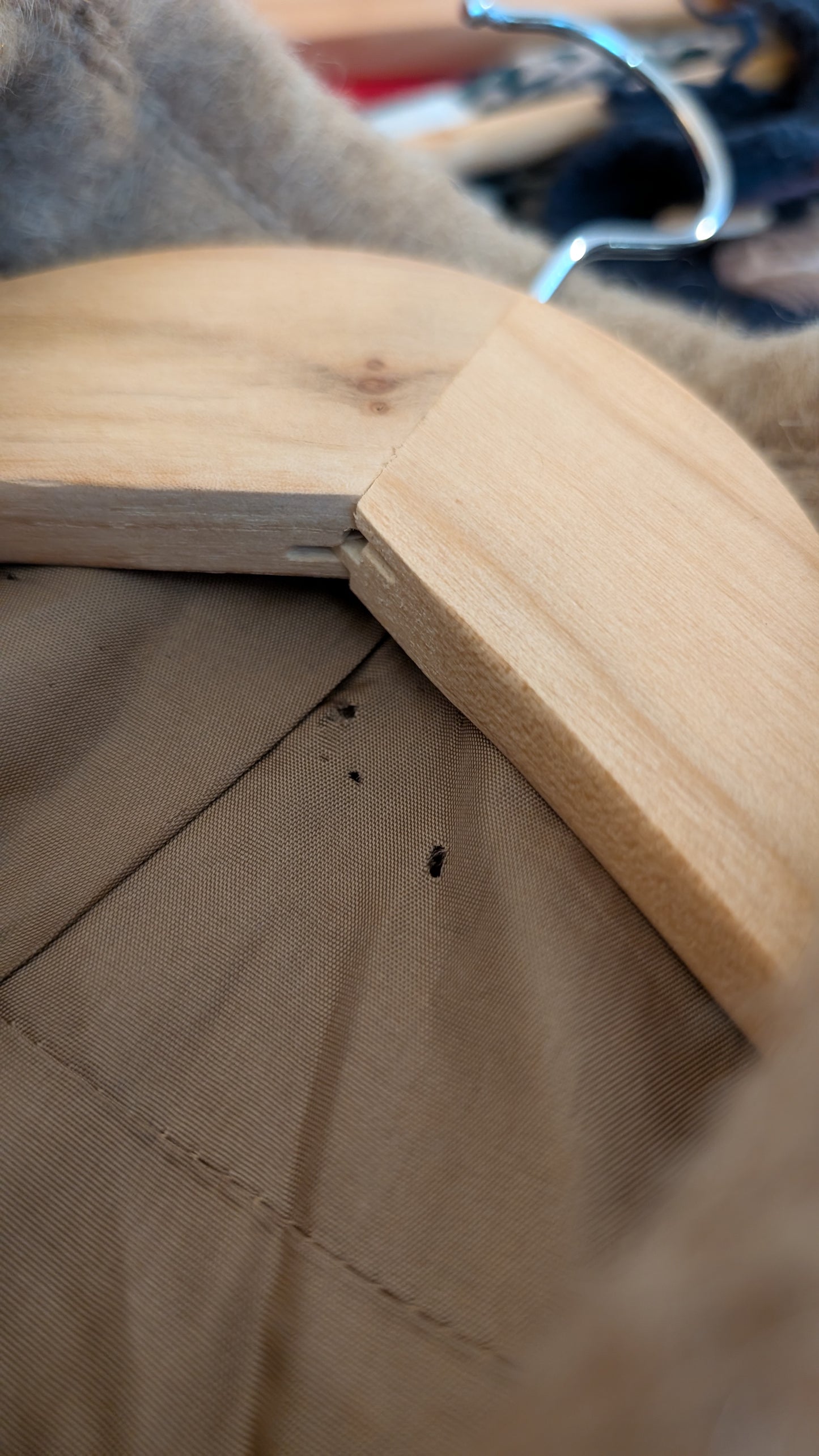 Manteau laine lama 70s T36-38