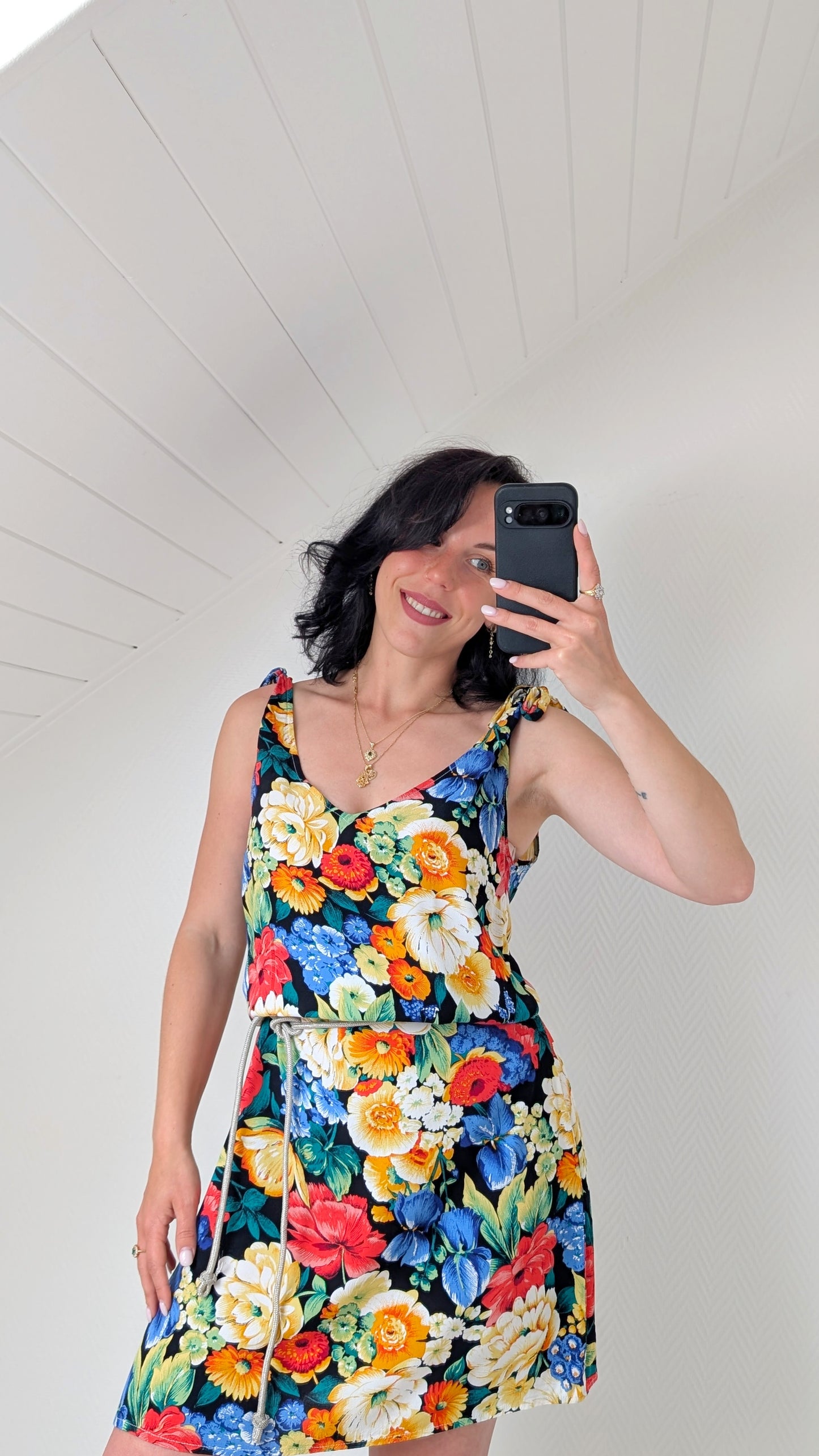 Robe 90s viscose T40-42
