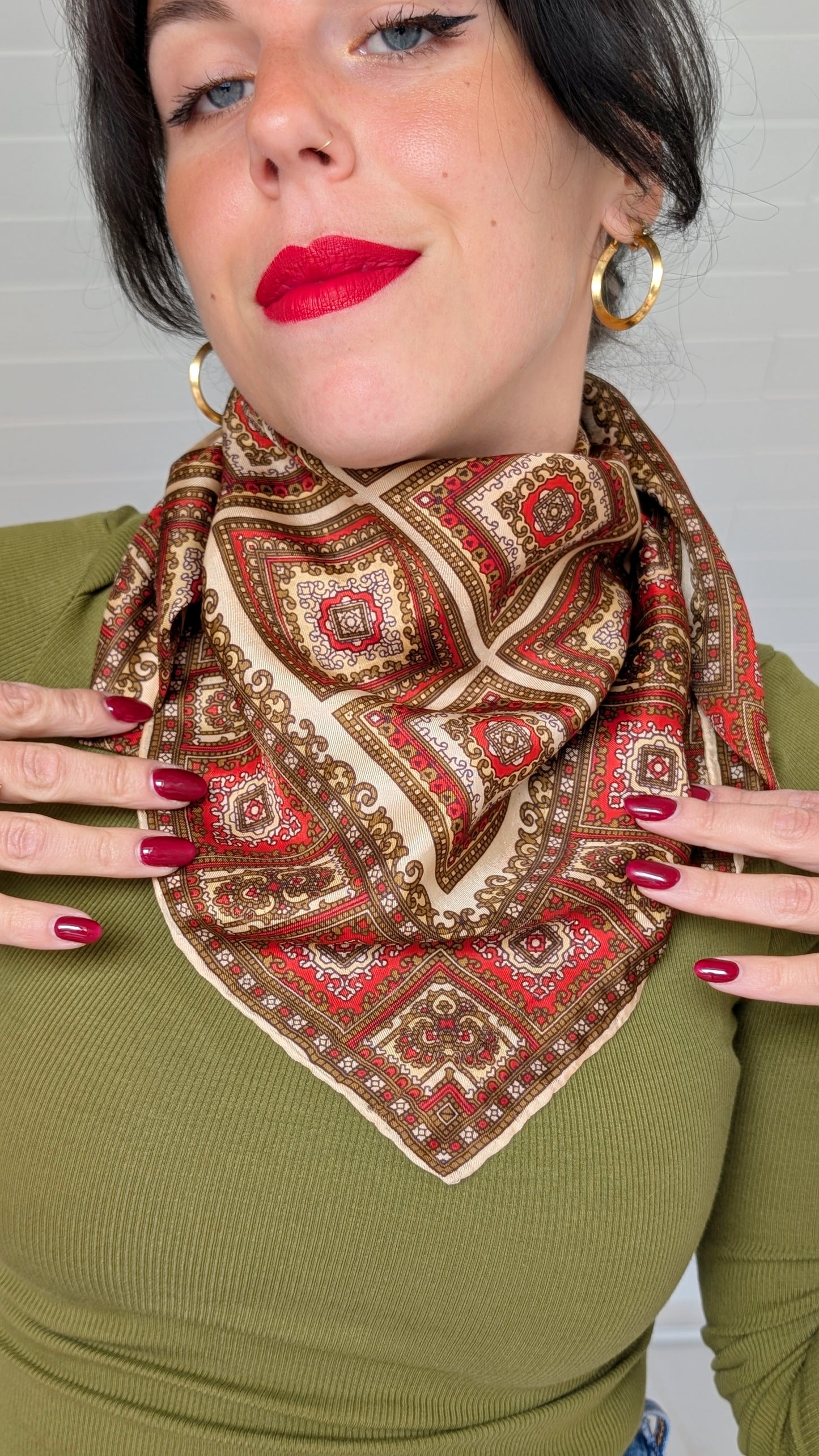 Foulard soie