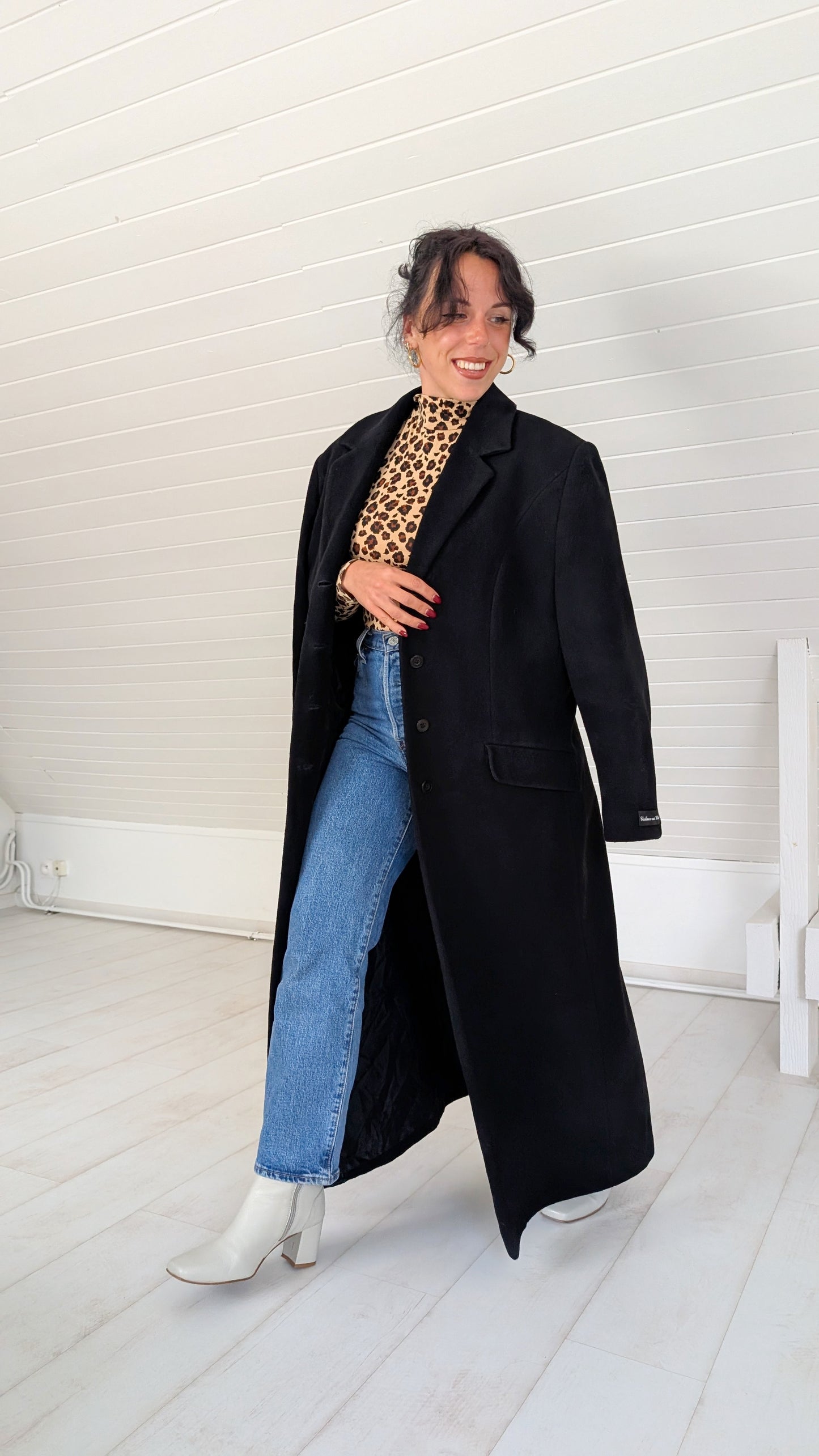 Manteau laine et cachemire T42