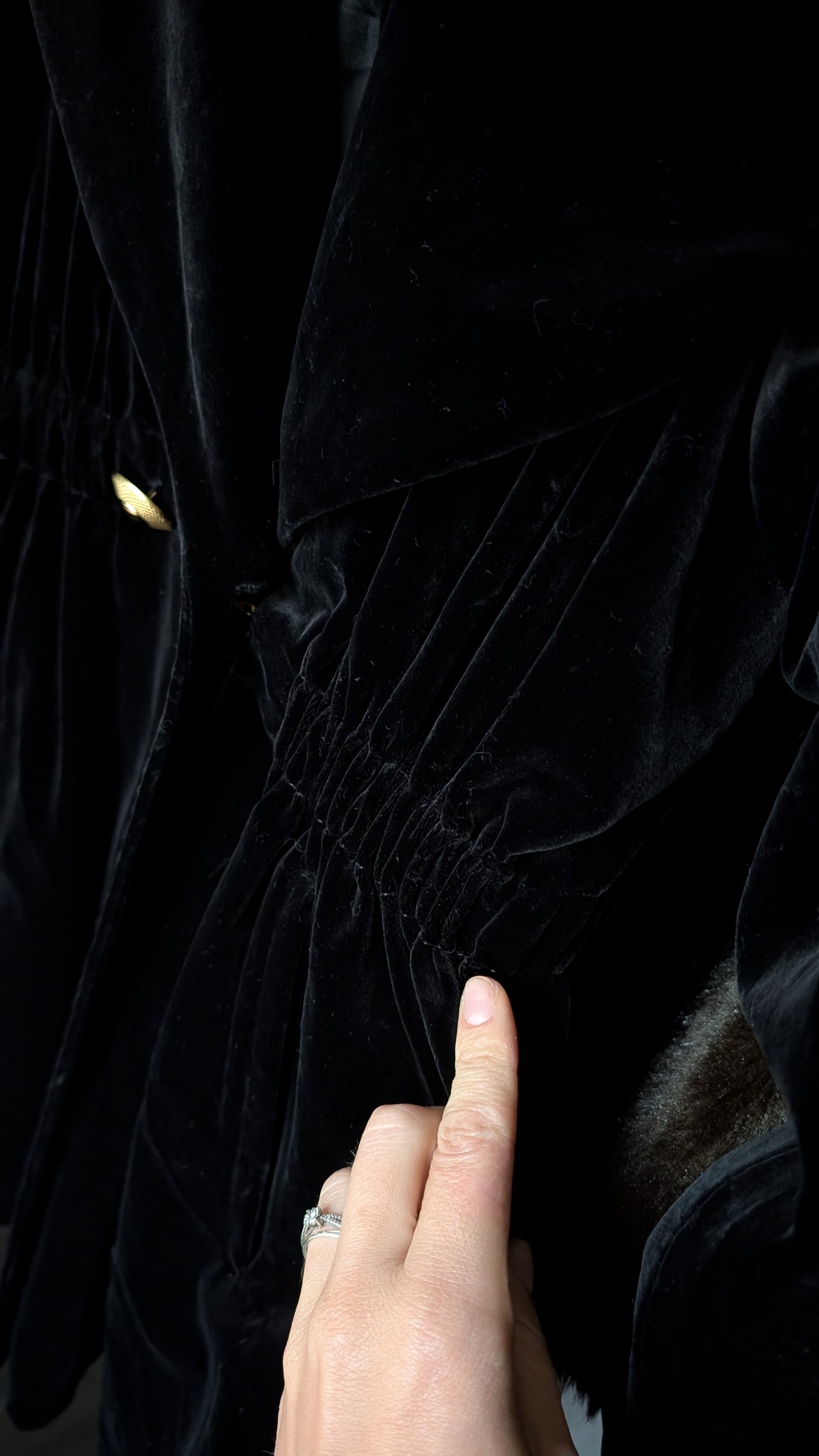 Ensemble Louis Féraud velours T36