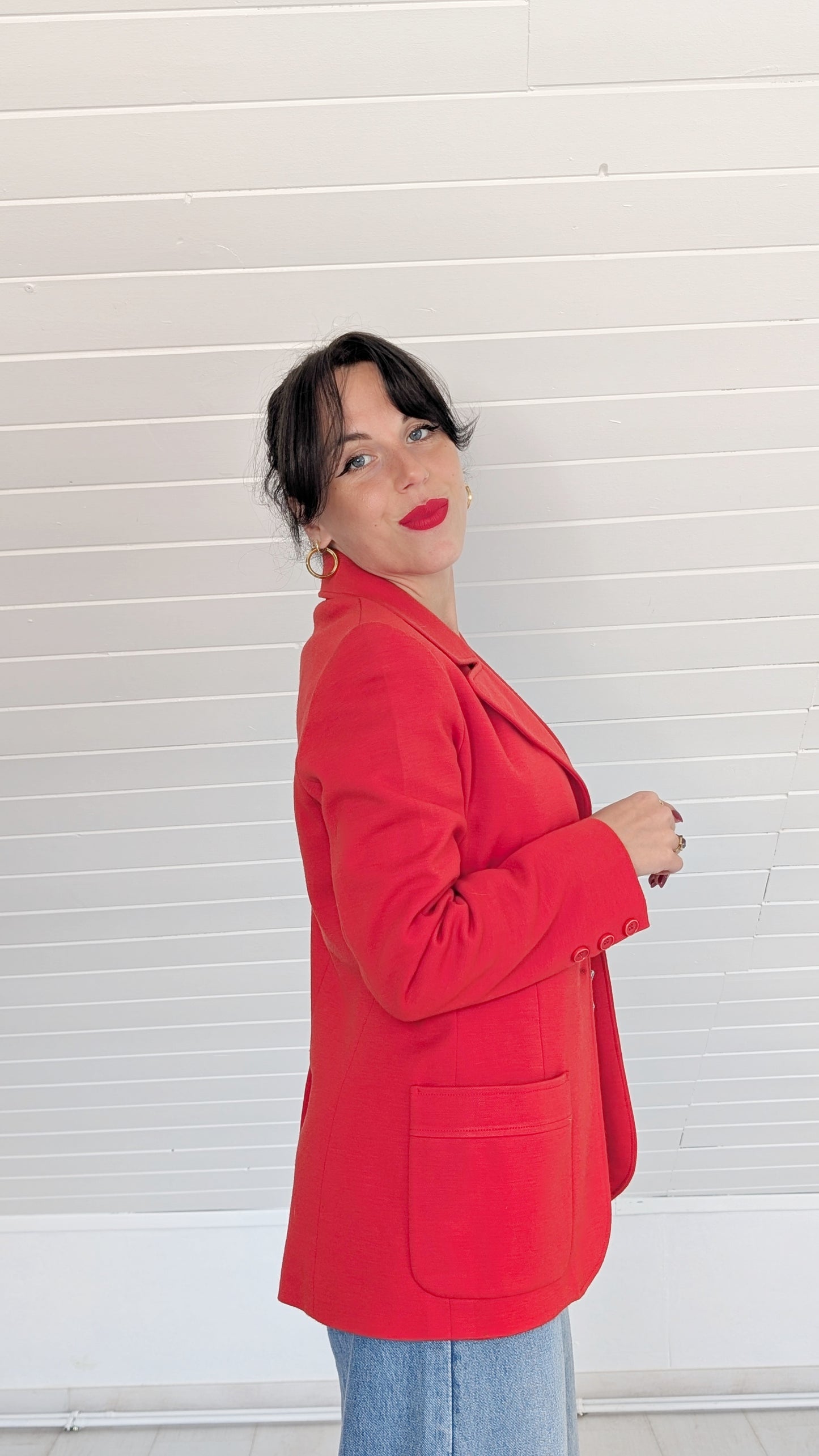 Blazer 70s pure laine T36