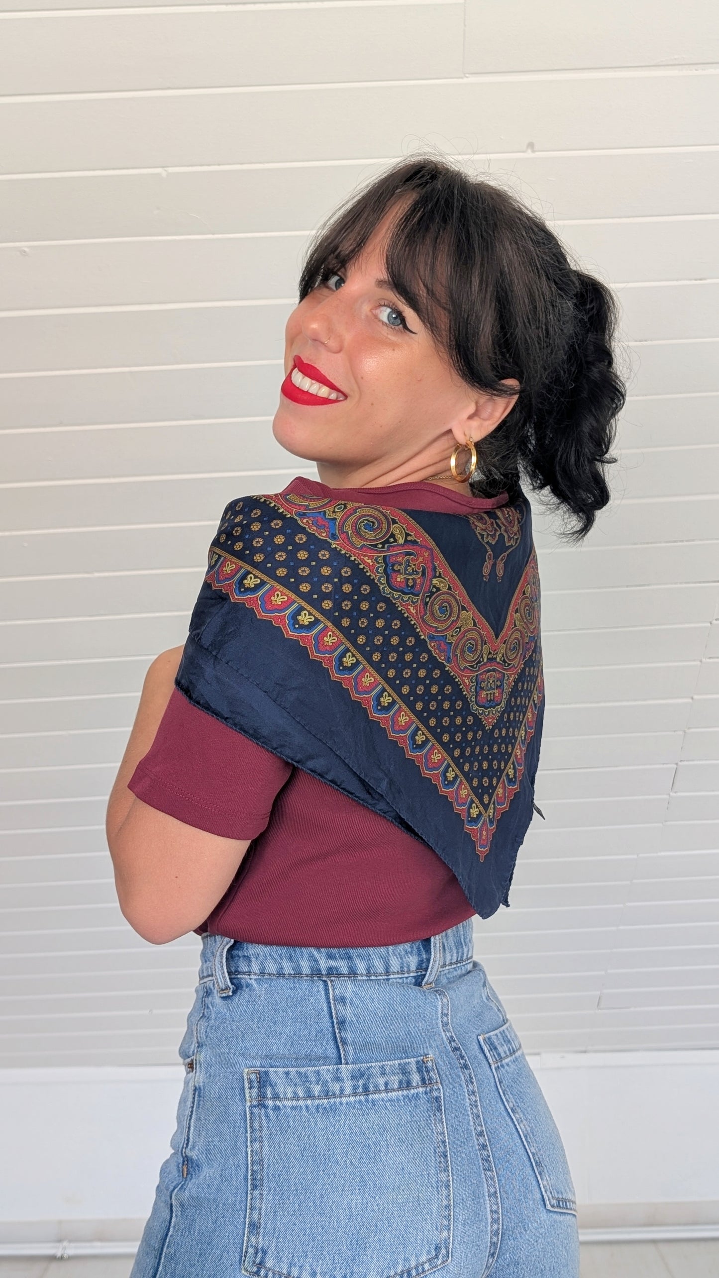 Foulard soie