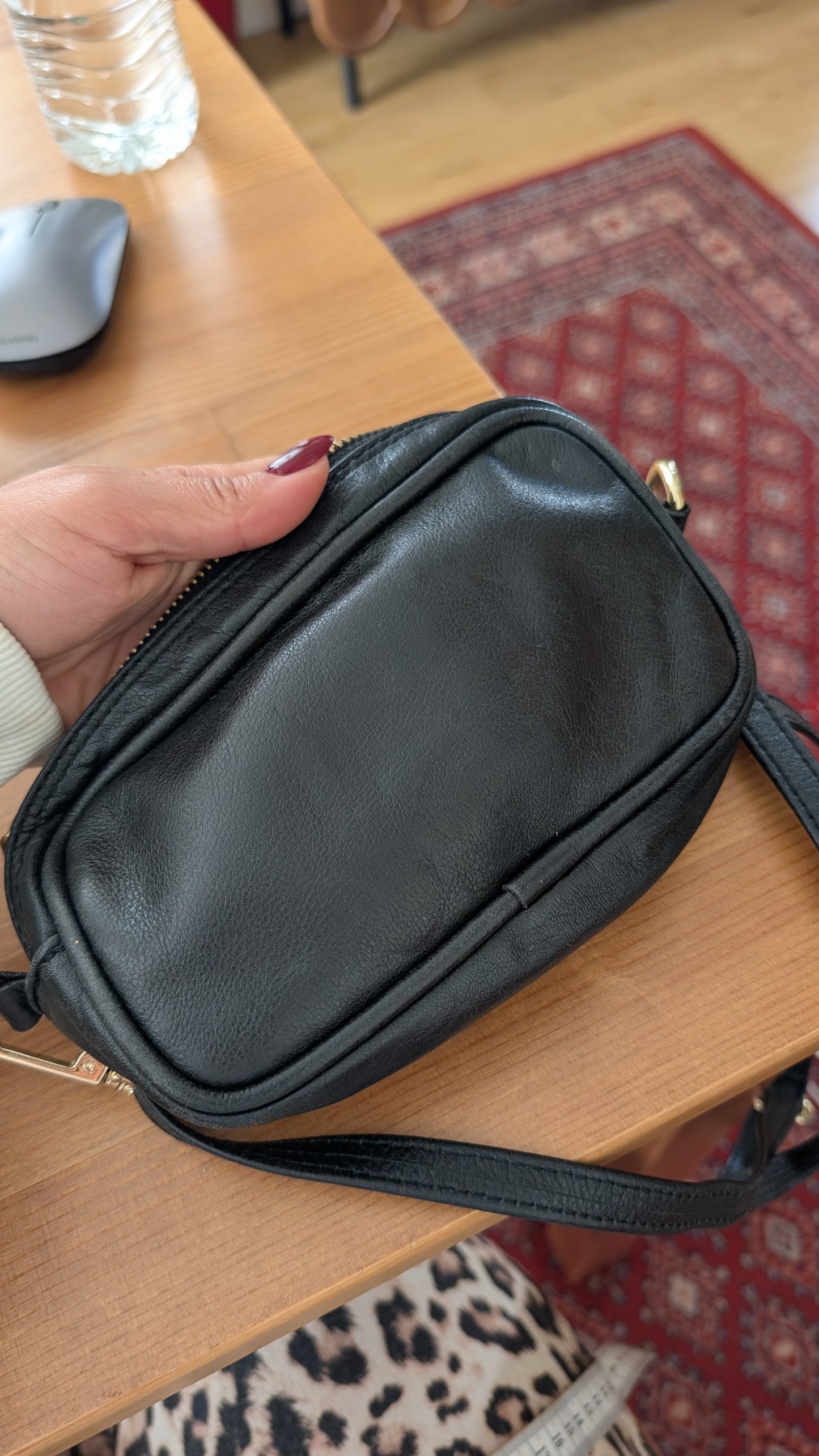 Sac bandoulière en cuir