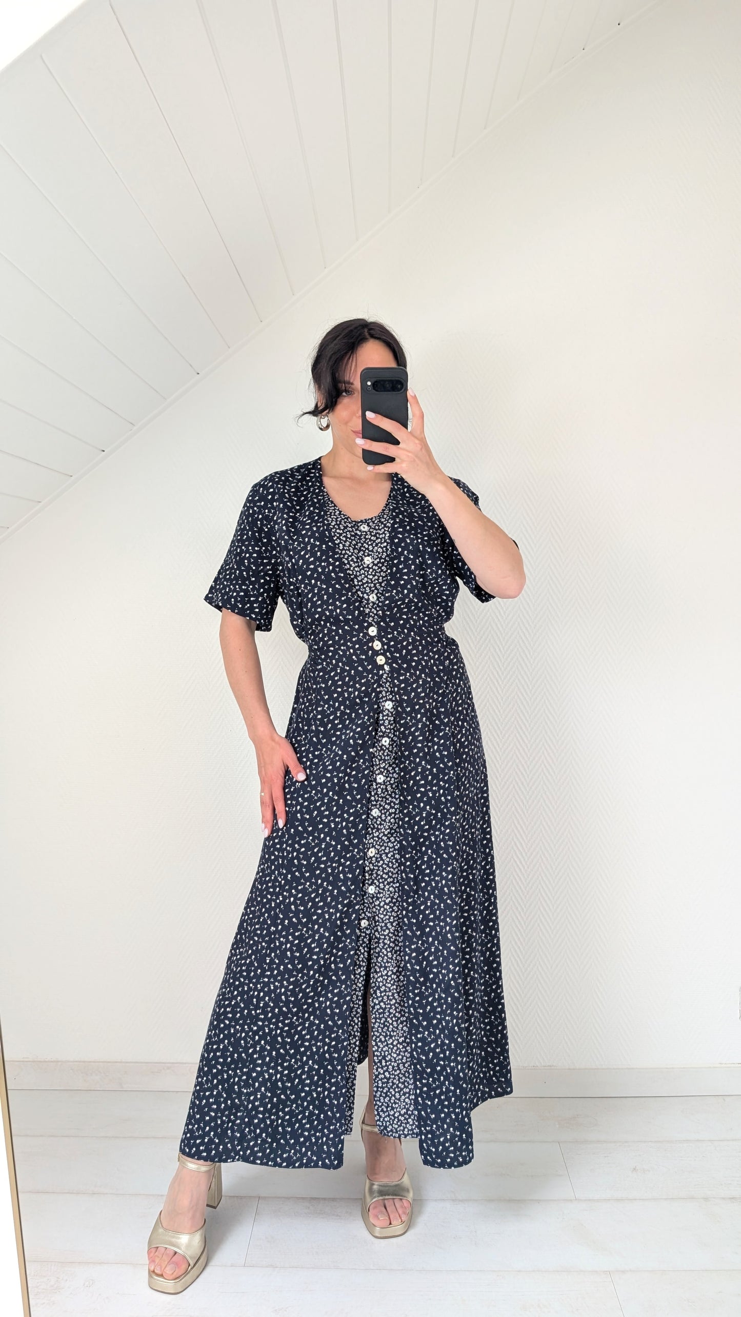 Robe viscose 1990 T40-42