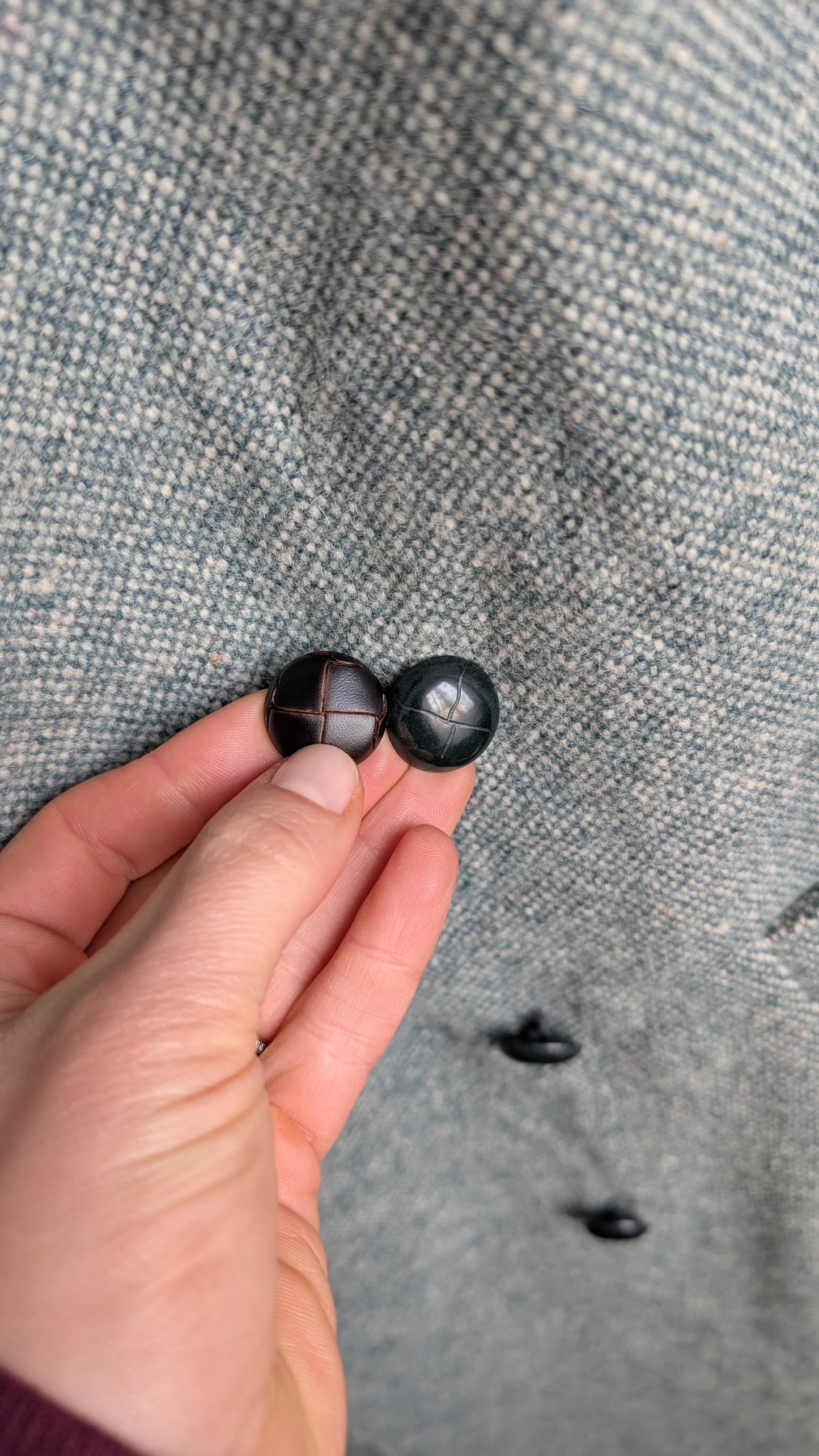 Manteau laine 70s T36-38