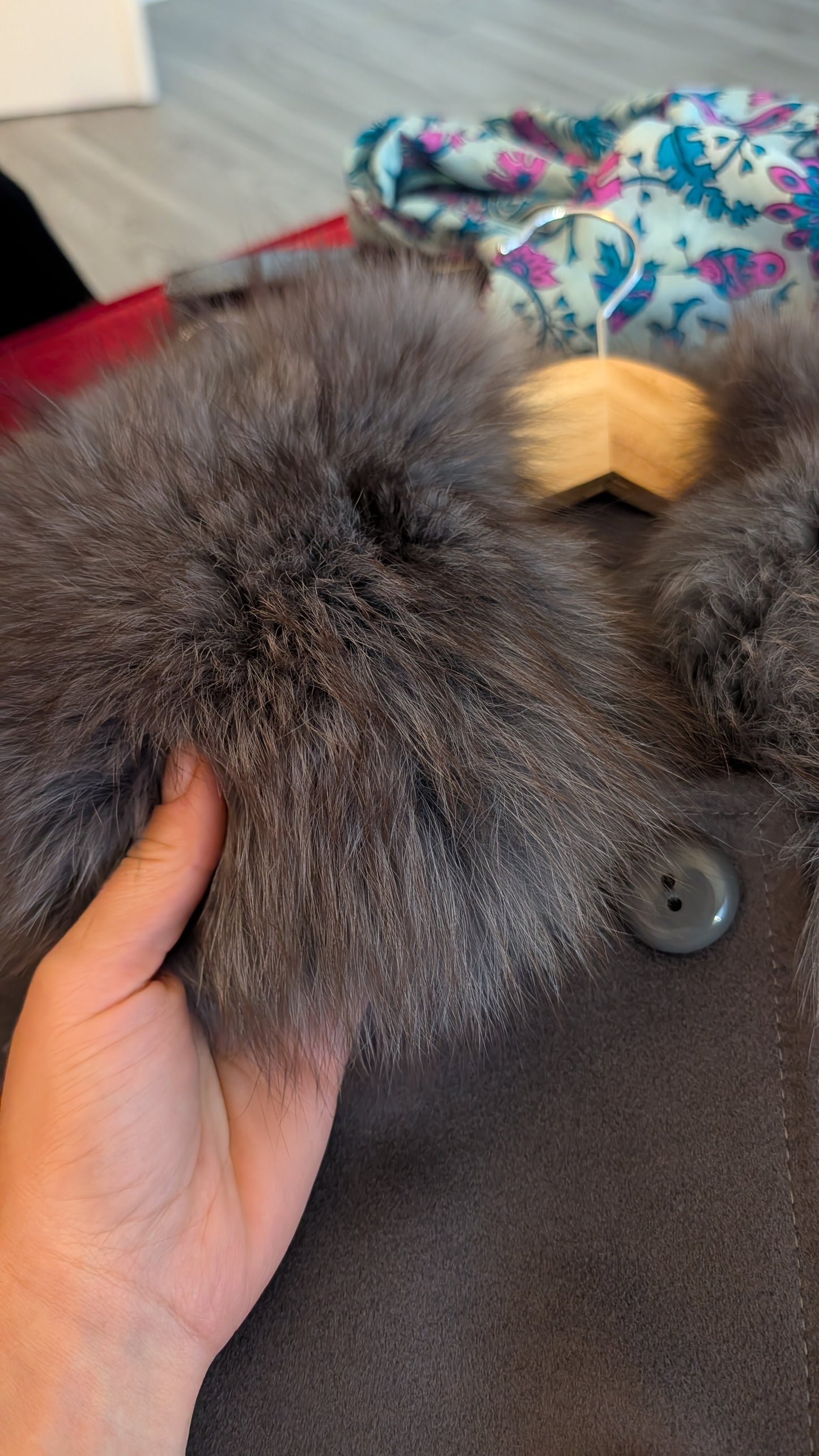 Manteau 70s pure laine T38